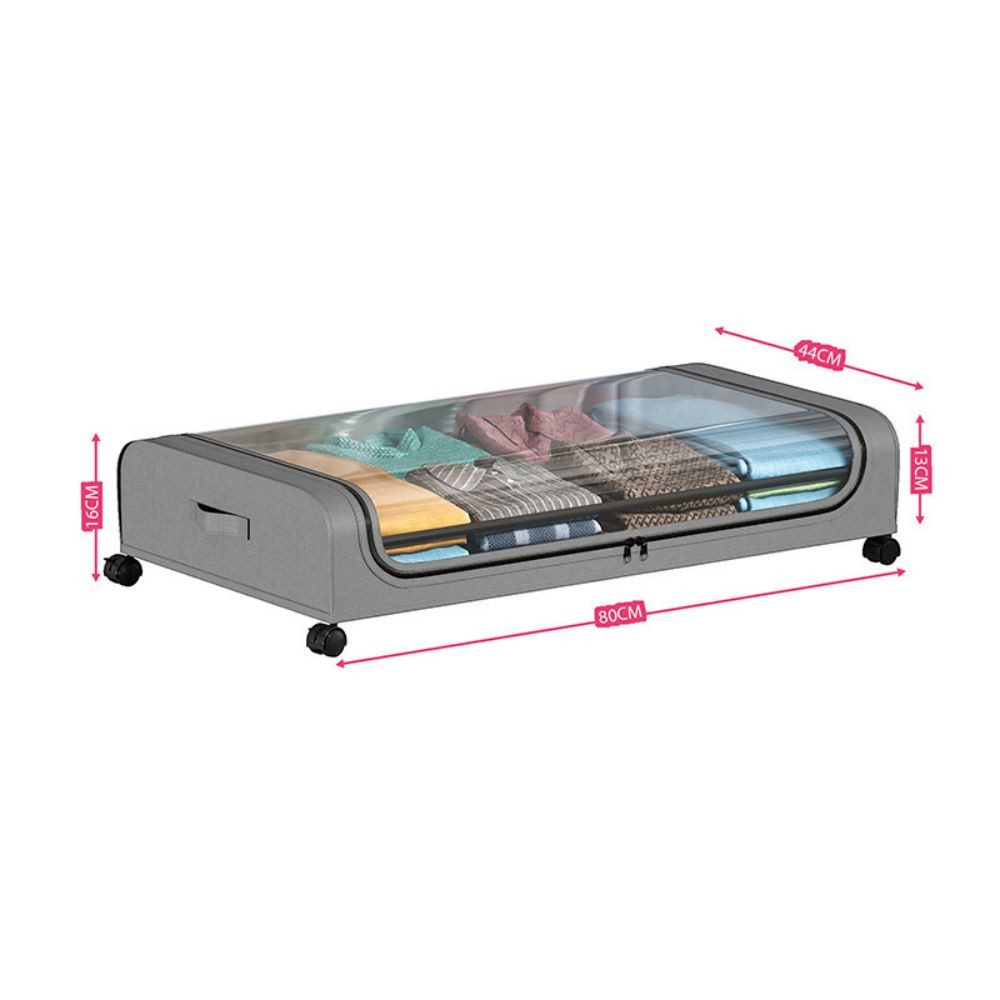 PRIISF Aufbewahrungsbox Unterbettbox Organizer Unterbettkommode mit günstig online kaufen