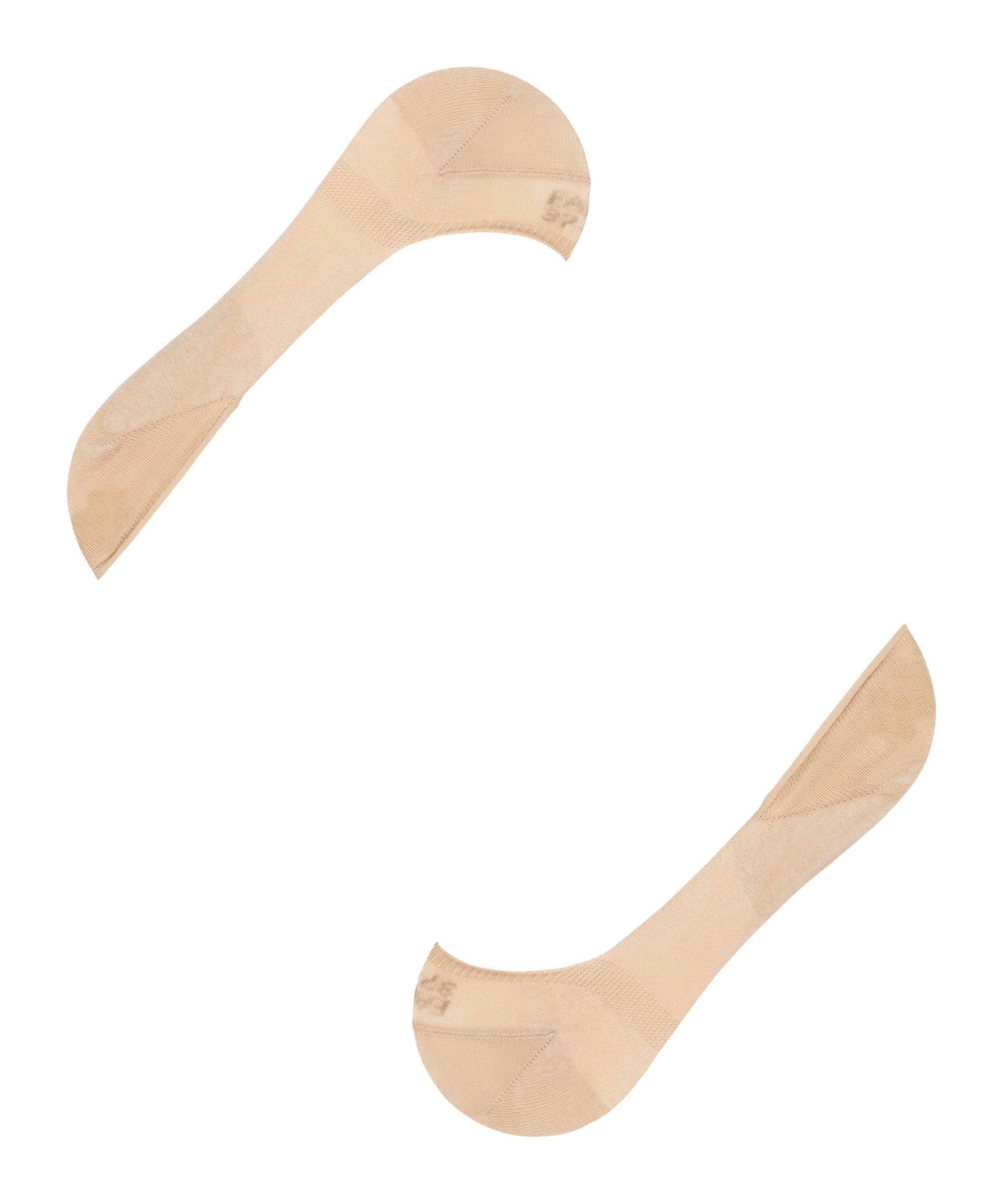 FALKE Füßlinge Step Medium (4011) Box Cut mit cream Anti-Slip-System