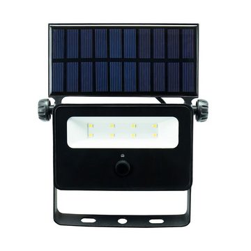 LED-Leuchtmittel Spectrum LED Solar Fluter Strahler Noctis Solaris Mini Schwarz IP65