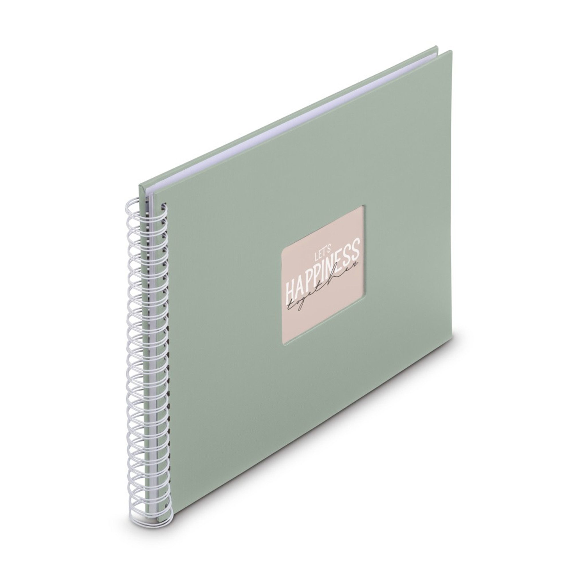 Hama Fotoalbum "Fine Art", 36x32 cm, 50 weiße Seiten, Salbei