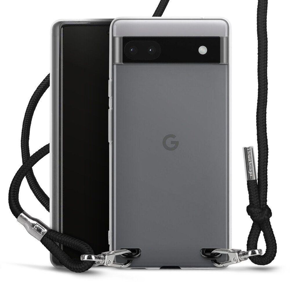 DeinDesign Handyhülle Kein Design Blank, Google Pixel 6a Handykette Hülle mit Band Case zum Umhängen