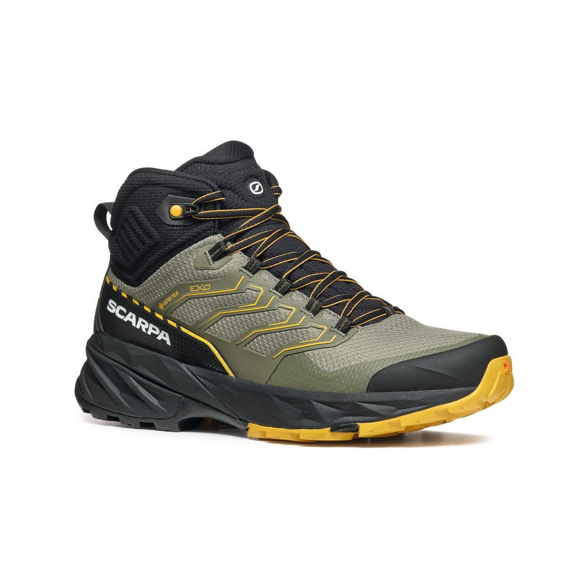 Scarpa Rush Mid 2 GTX Hikingschuh Wasserdichter Leichtwanderschuh für vielseitige Outdoor-Aktivitäten