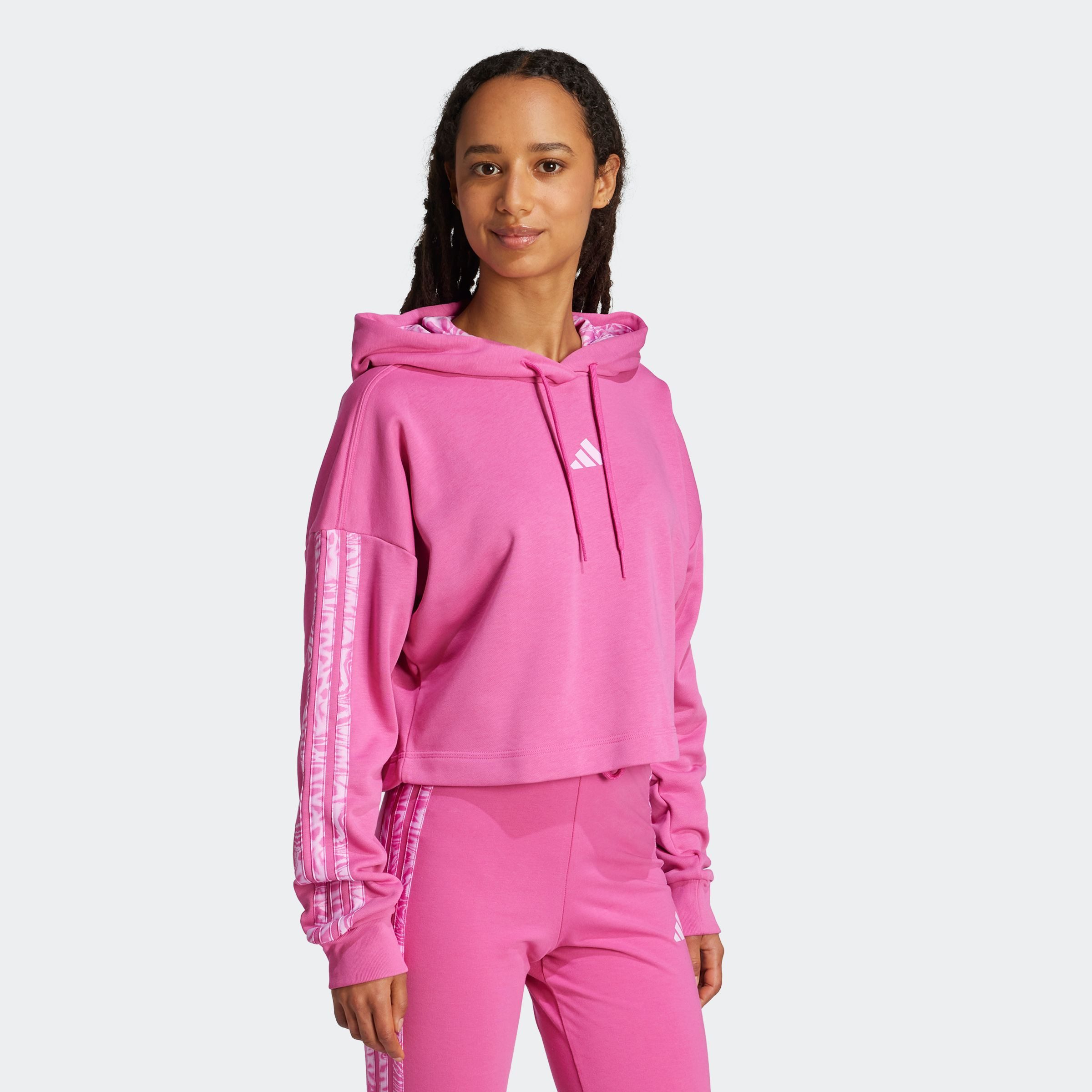 adidas Sportswear Kapuzensweatshirt W AOP 3S günstig online kaufen