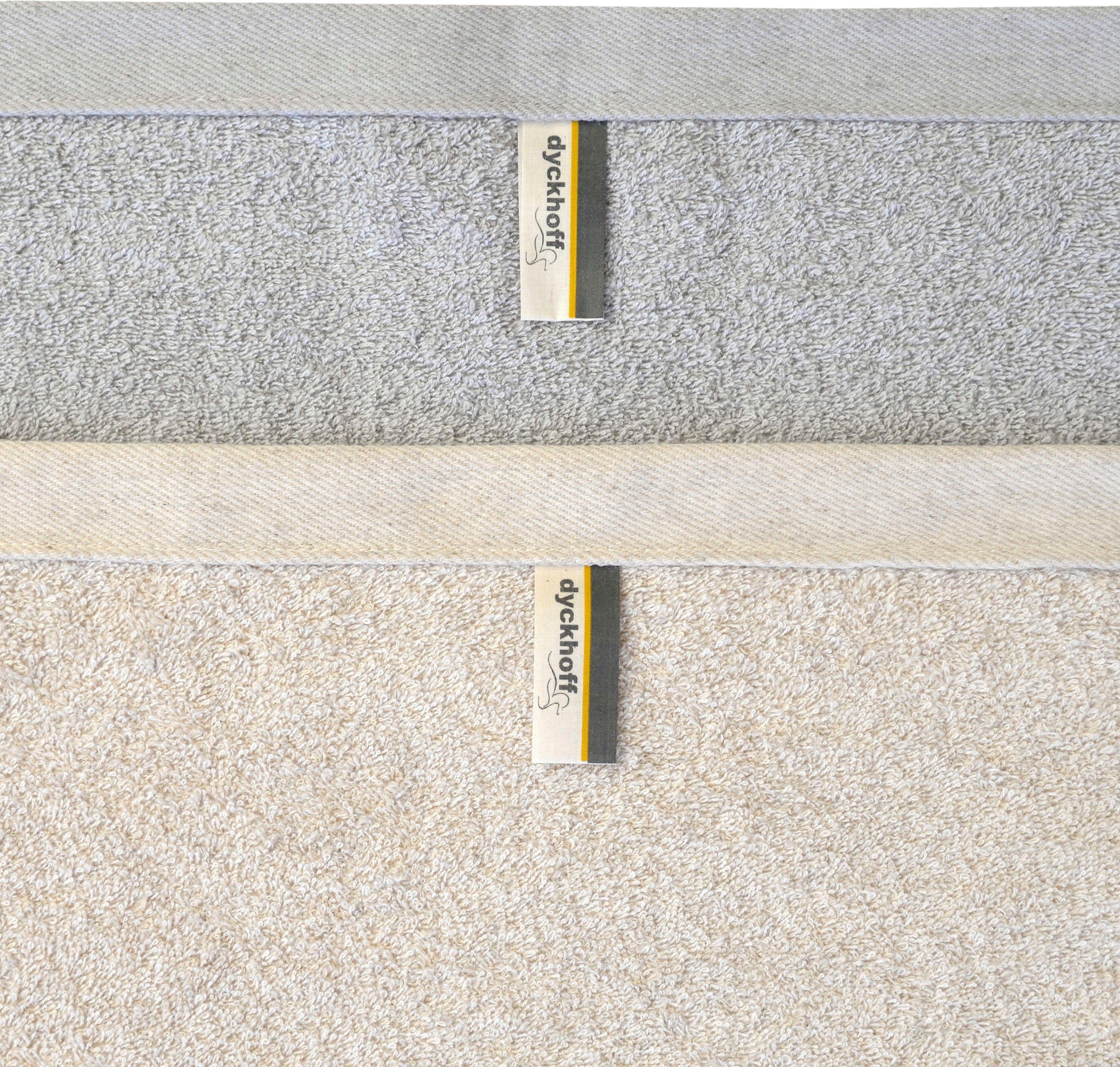 Dyckhoff Handtuch Deep Harmony Element, Frottier (1-St), 15% Hanf