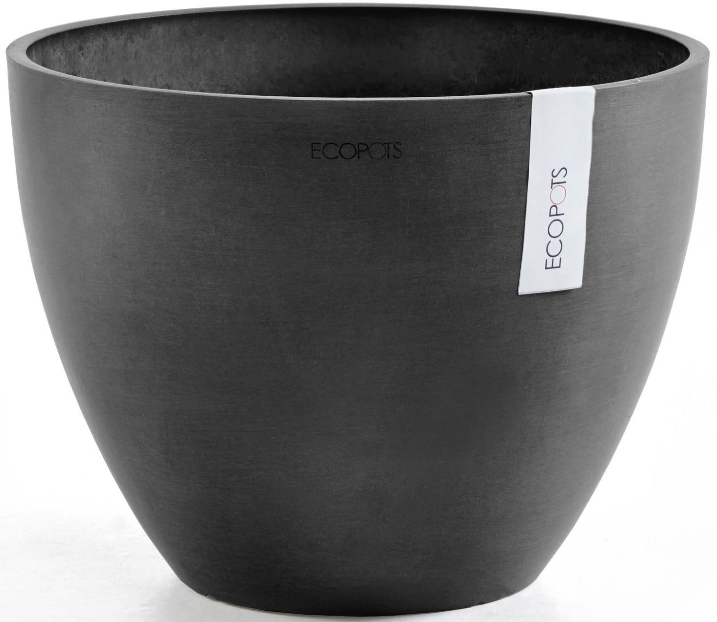 ECOPOTS Blumentopf ANTWERP Dark Grey, BxTxH: 40x40x30 cm
