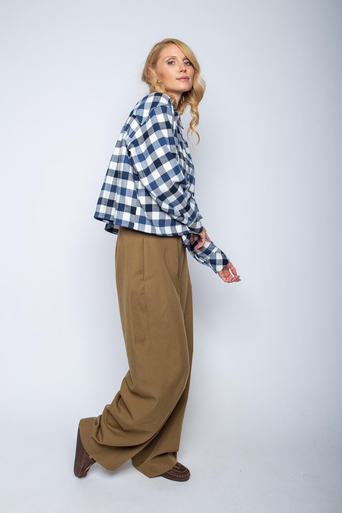 Emily Van Den Bergh Flanellbluse günstig online kaufen