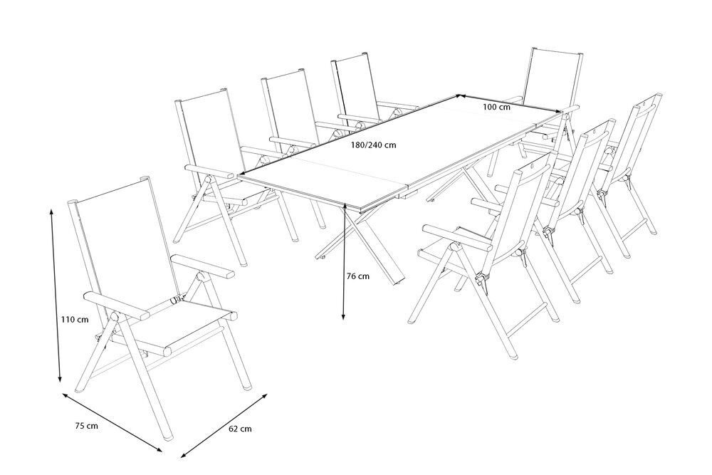 KETTLER Garten-Essgruppe Exklusivmodell BasicPlus 2026