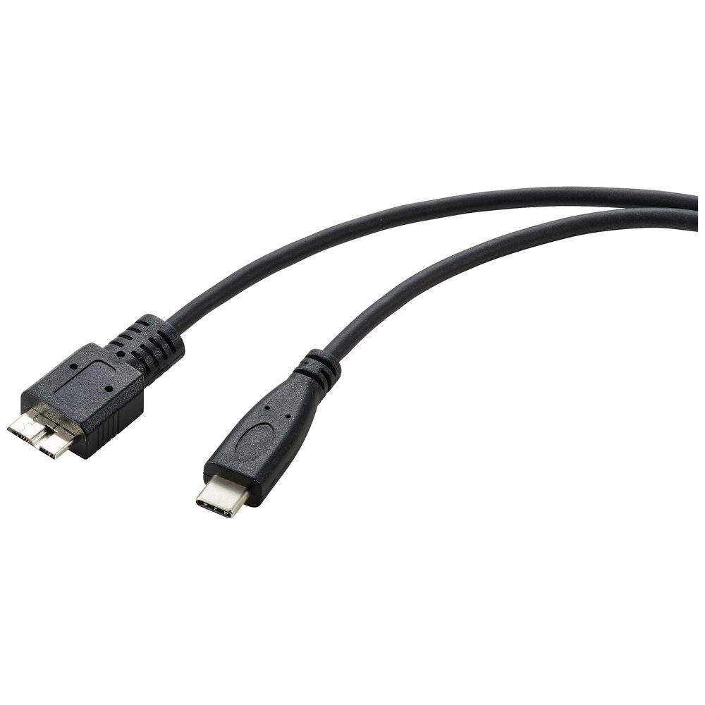 Renkforce USB 3.2 Gen 1 (USB 3.0) Adapterkabel [1x USB-C® Stecker - 1x USB-Adapter