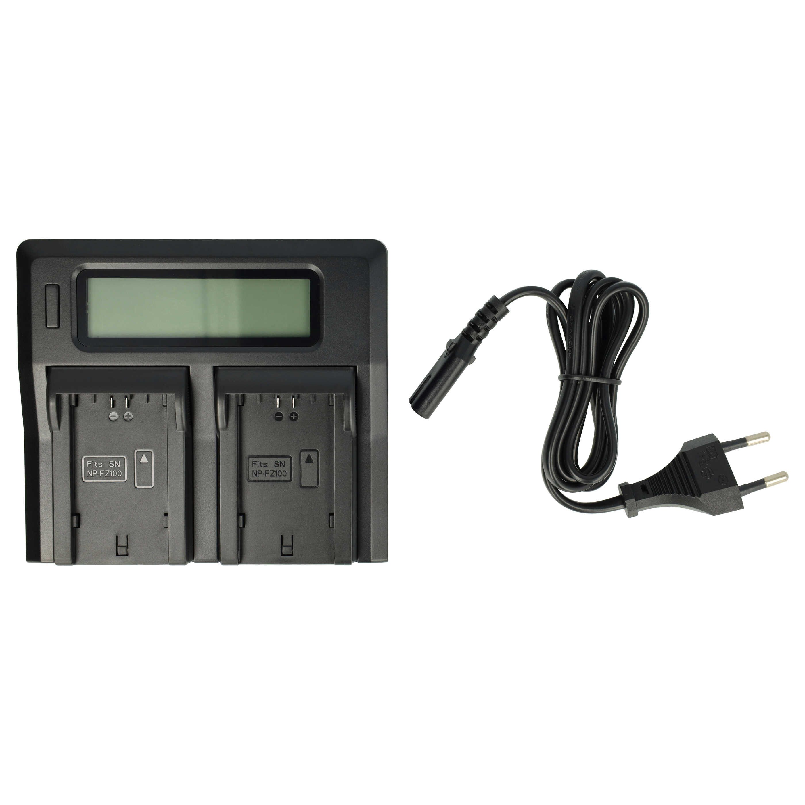 vhbw passend für Sony ZV-E10 II, ZV-E10M2, ILME-FX2A, ILME-FX3A, ZV-E1, Kamera-Ladegerät