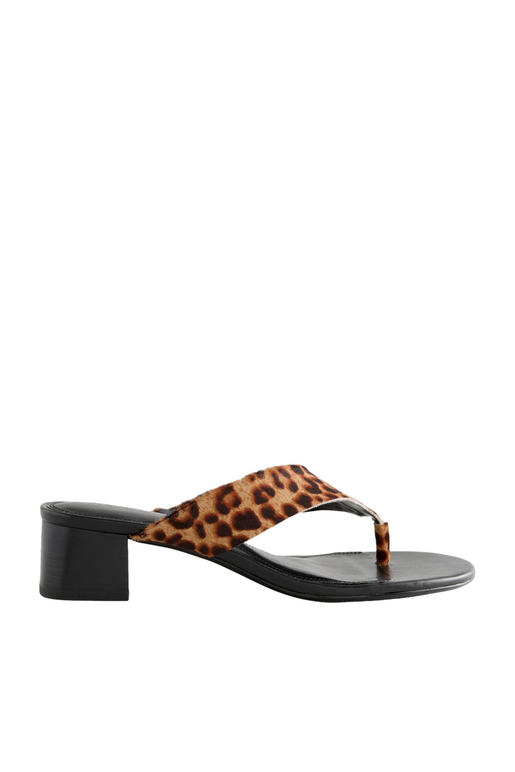 Next Forever Comfort® Zehenstegsandalen aus Leder Zehentrenner (1-tlg)