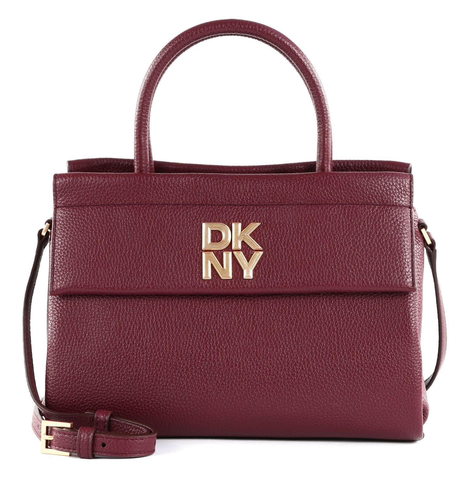 DKNY Handtasche Satchel, aus echtem Rindsleder