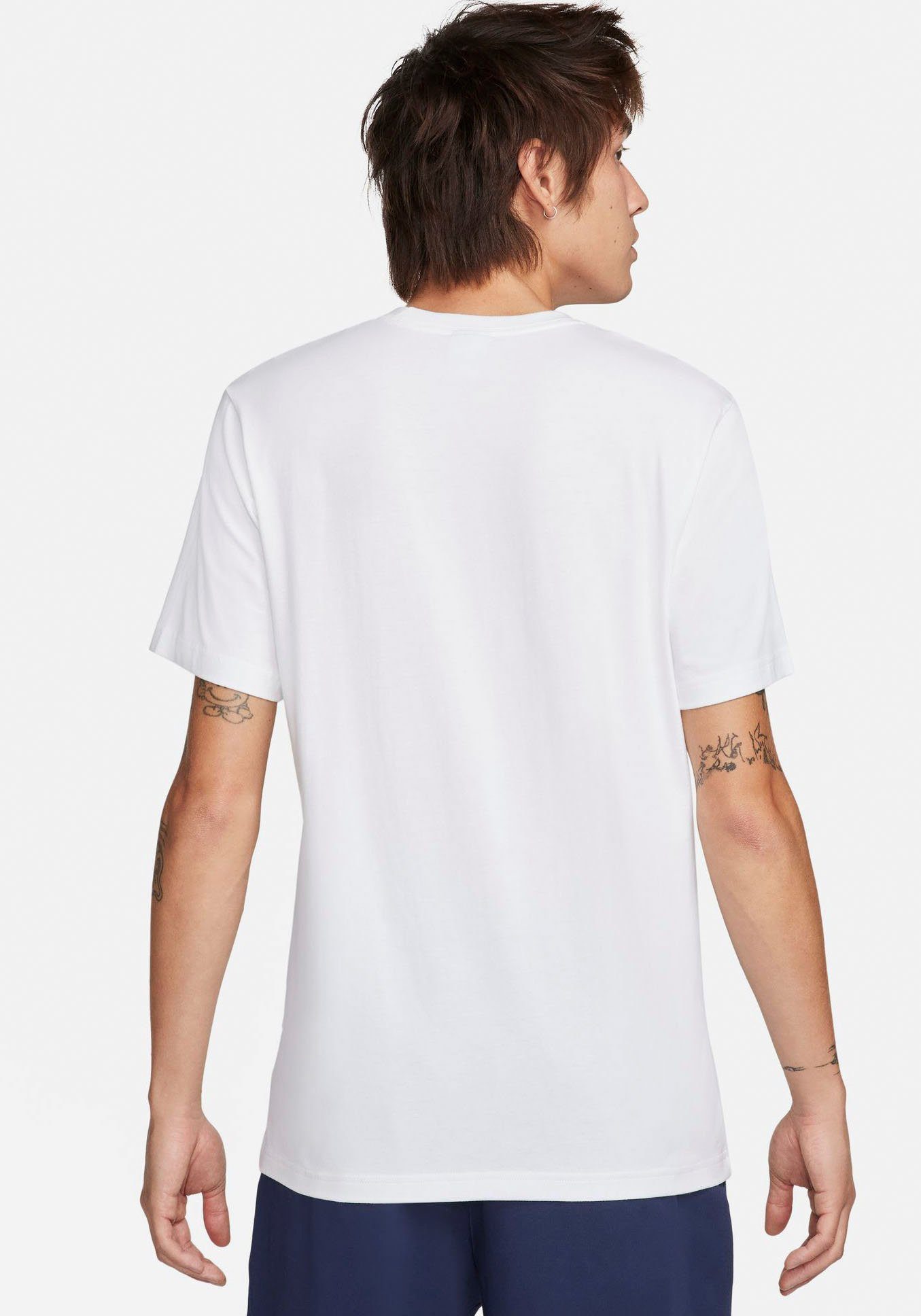 T-Shirt M TURQ Nike NSW SP WHITE/HYPER TOP Sportswear SS