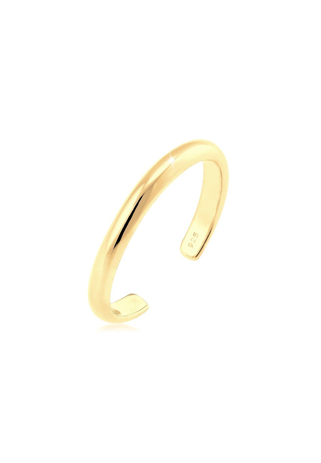 Fingerring MIDI 925 Sterling Silber Offen