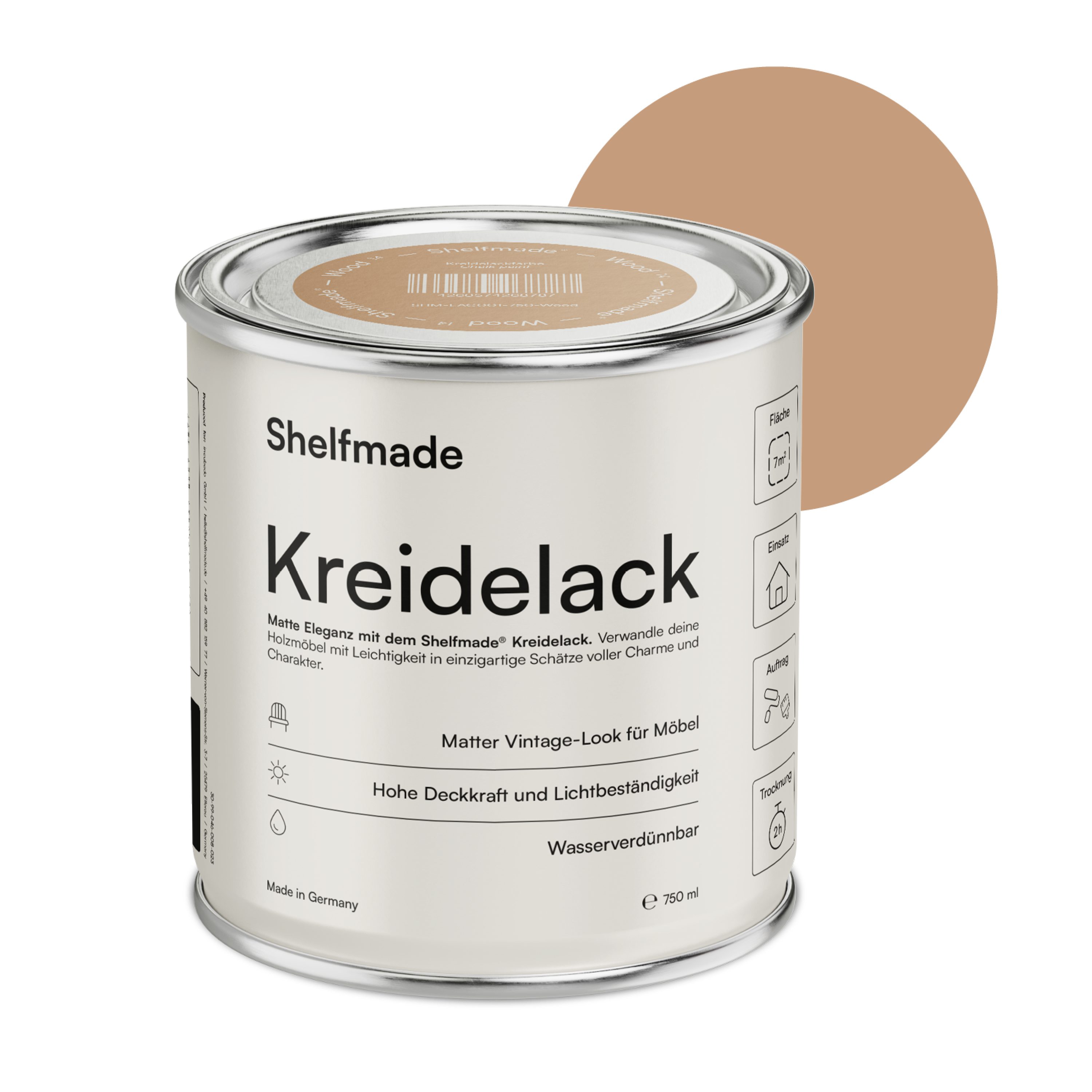 Kreidefarbe Kreidefarbe Möbel Shabby Chic Holzlack DIY - Chalk Paint matter Look