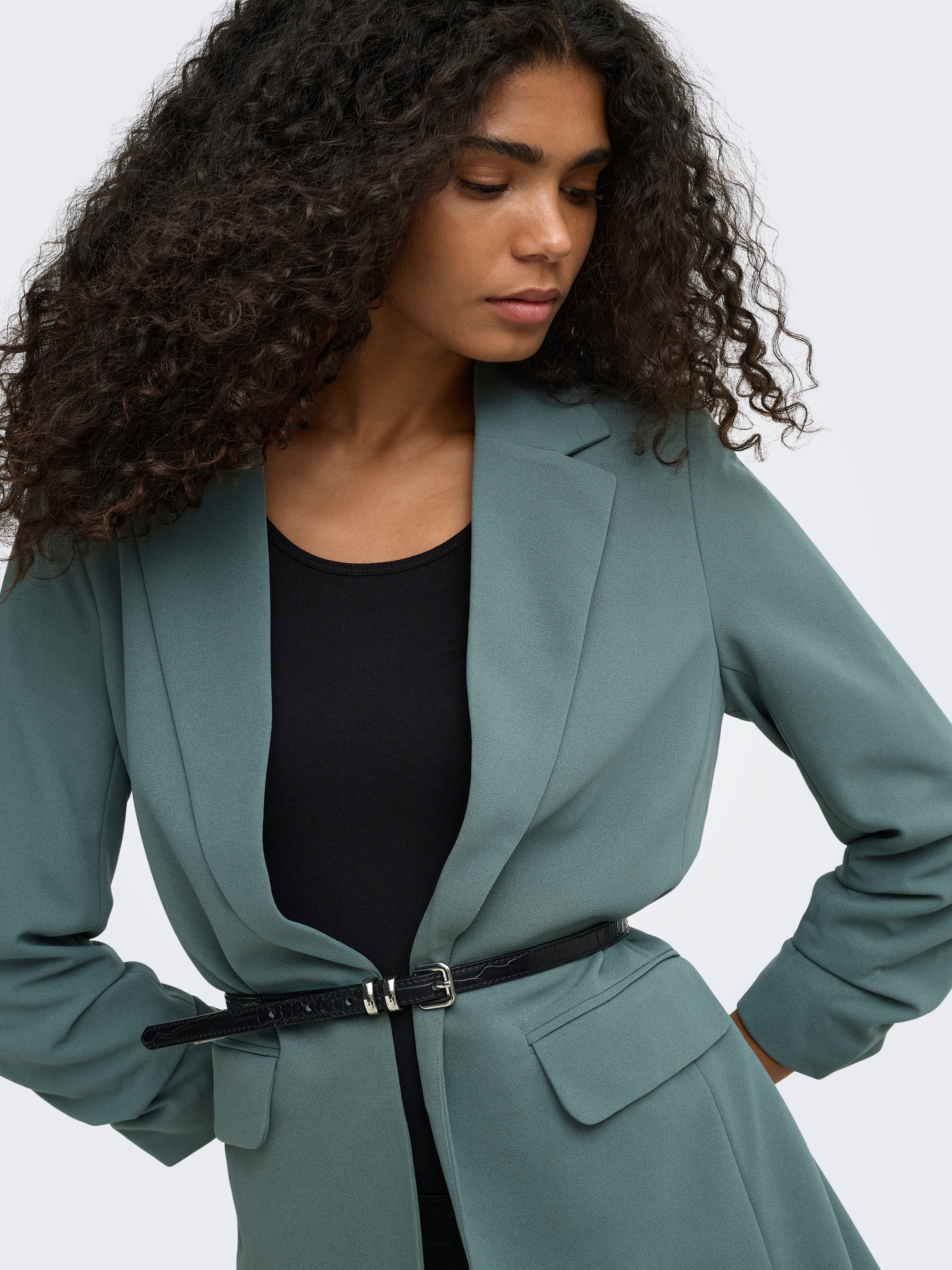 ONLY Longblazer ONLKALINA 3/4 OPEN BLAZER CC TLR Materialmix, loose fit