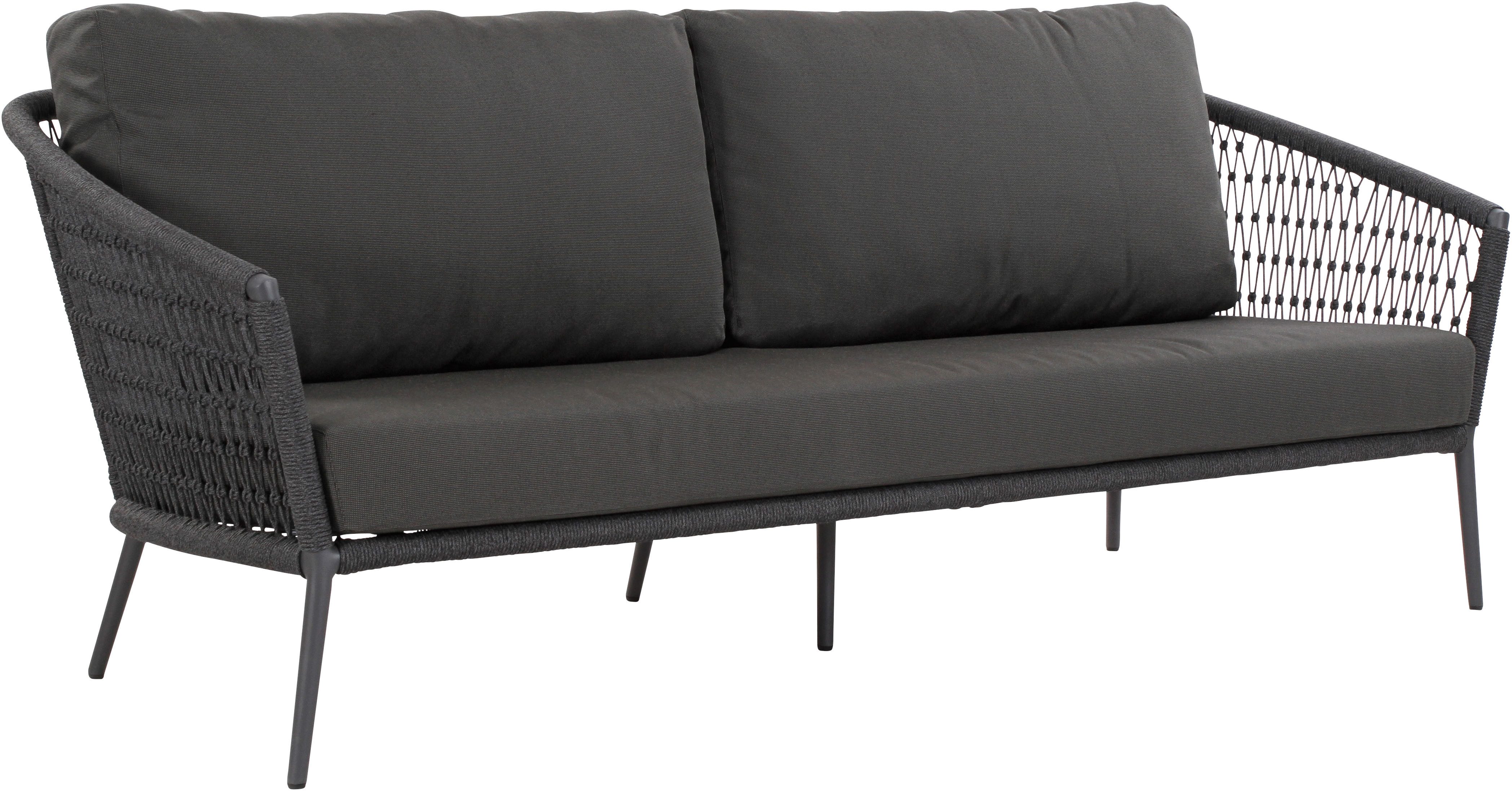 Musterring Sitzbank Freilicht Sofa (1-St), Bietet Platz für 3 Personen, 205 cm breit, ideal für den Garten