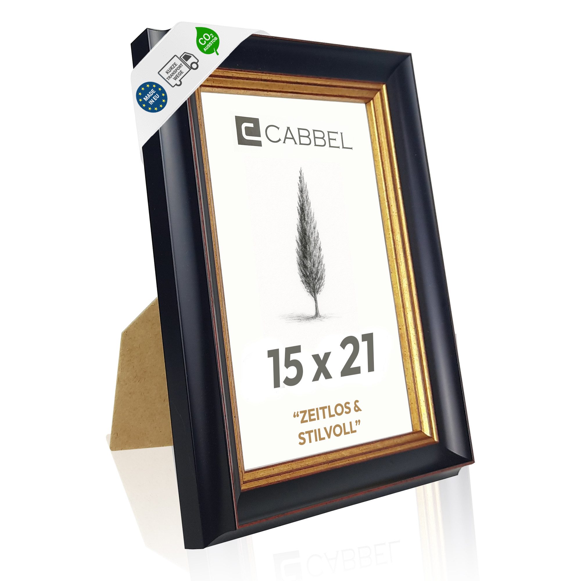 CABBEL Bilderrahmen AVI Bilderrahmen Antik Barock Vintage Fotorahmen, klassisch verziert, ideal für Poster, Fotos & Kunstwerke,Wanddekoration in Wohnzimmer,Büro