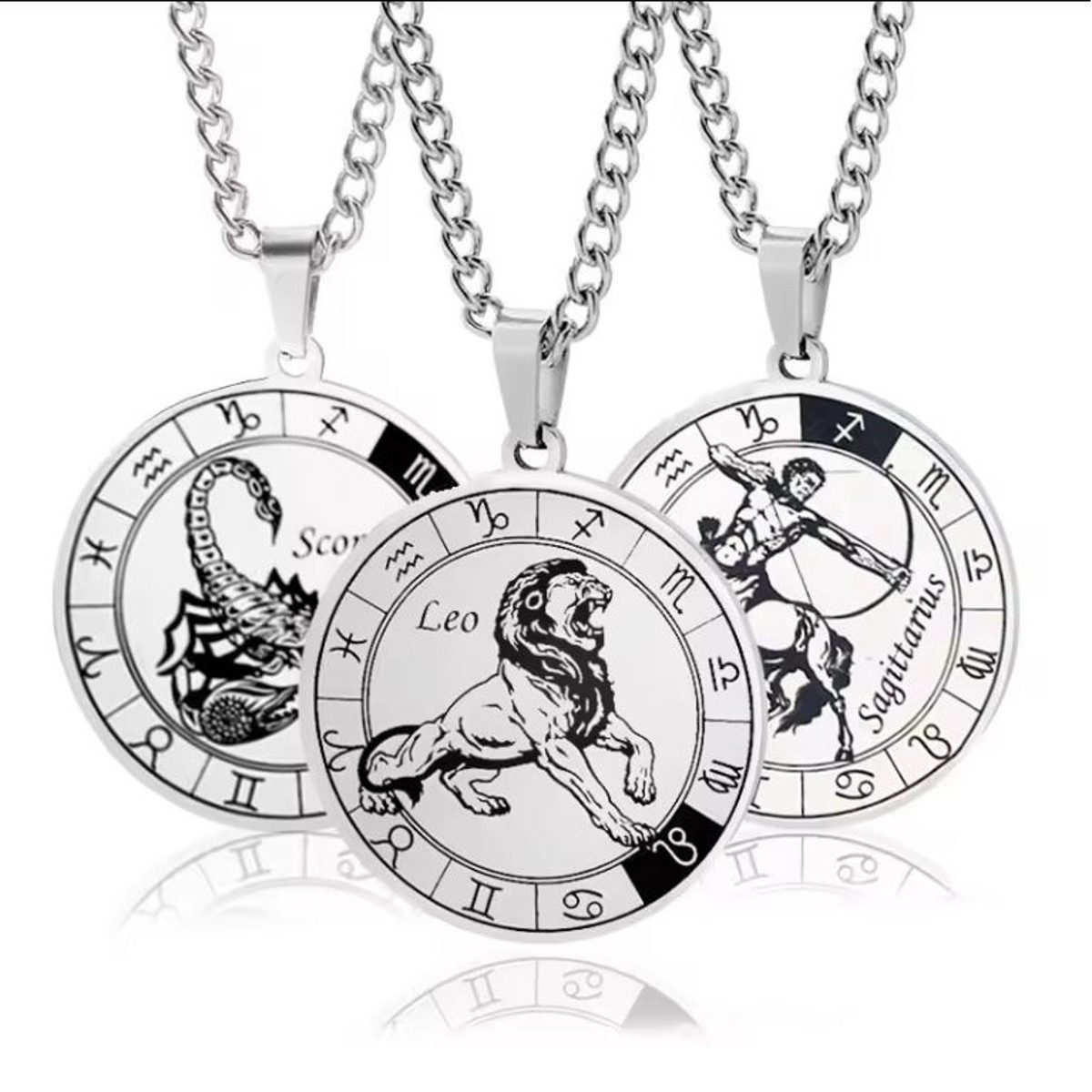 KARMA Kette mit Anhänger Halskette Edelstahl günstig online kaufen