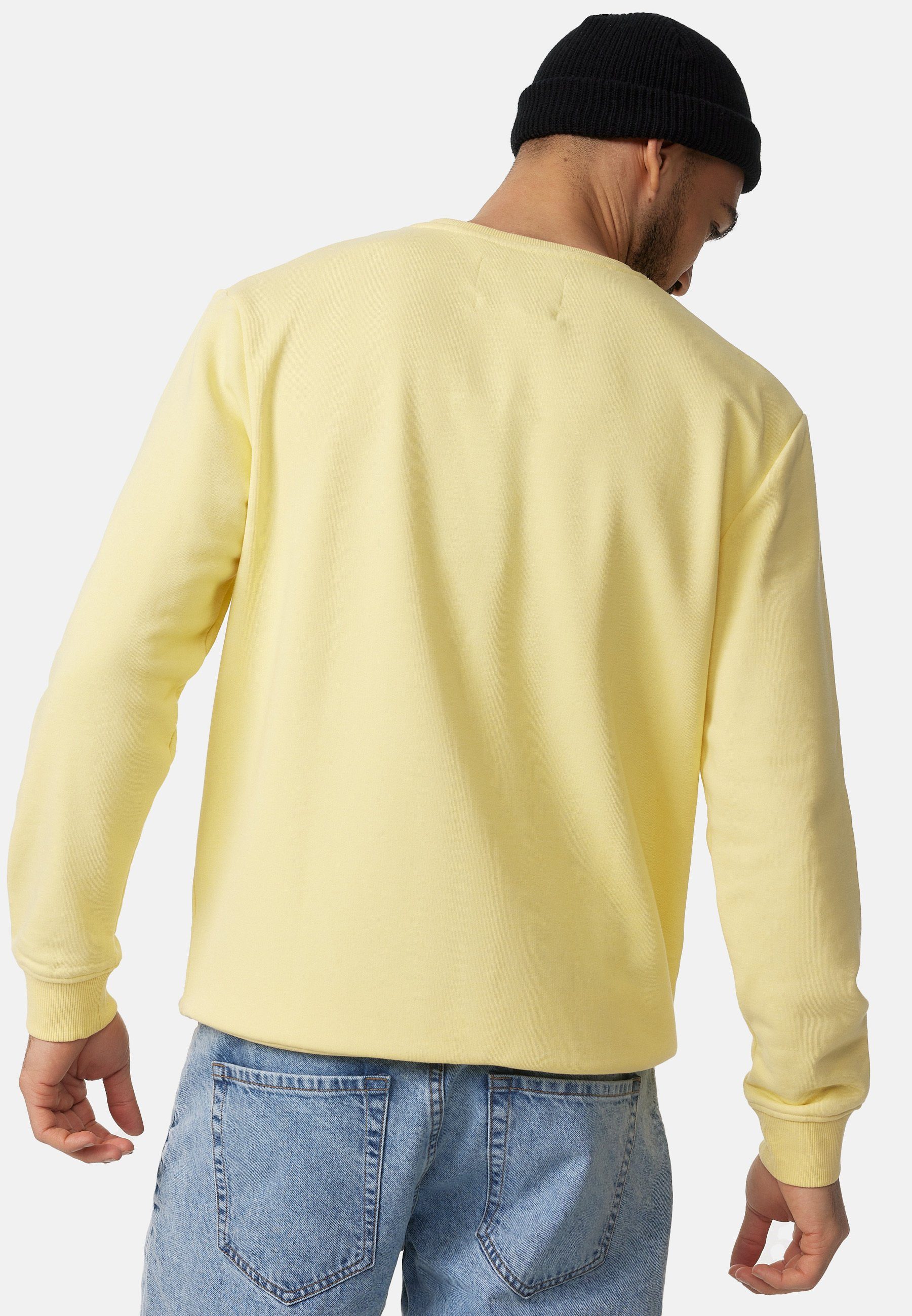 Indicode Navy Holt Sweater