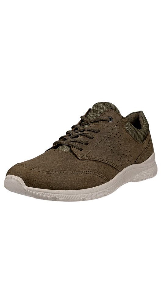 Irving Low Lace (Nubukleder) dunkelgrün Herren Sneaker