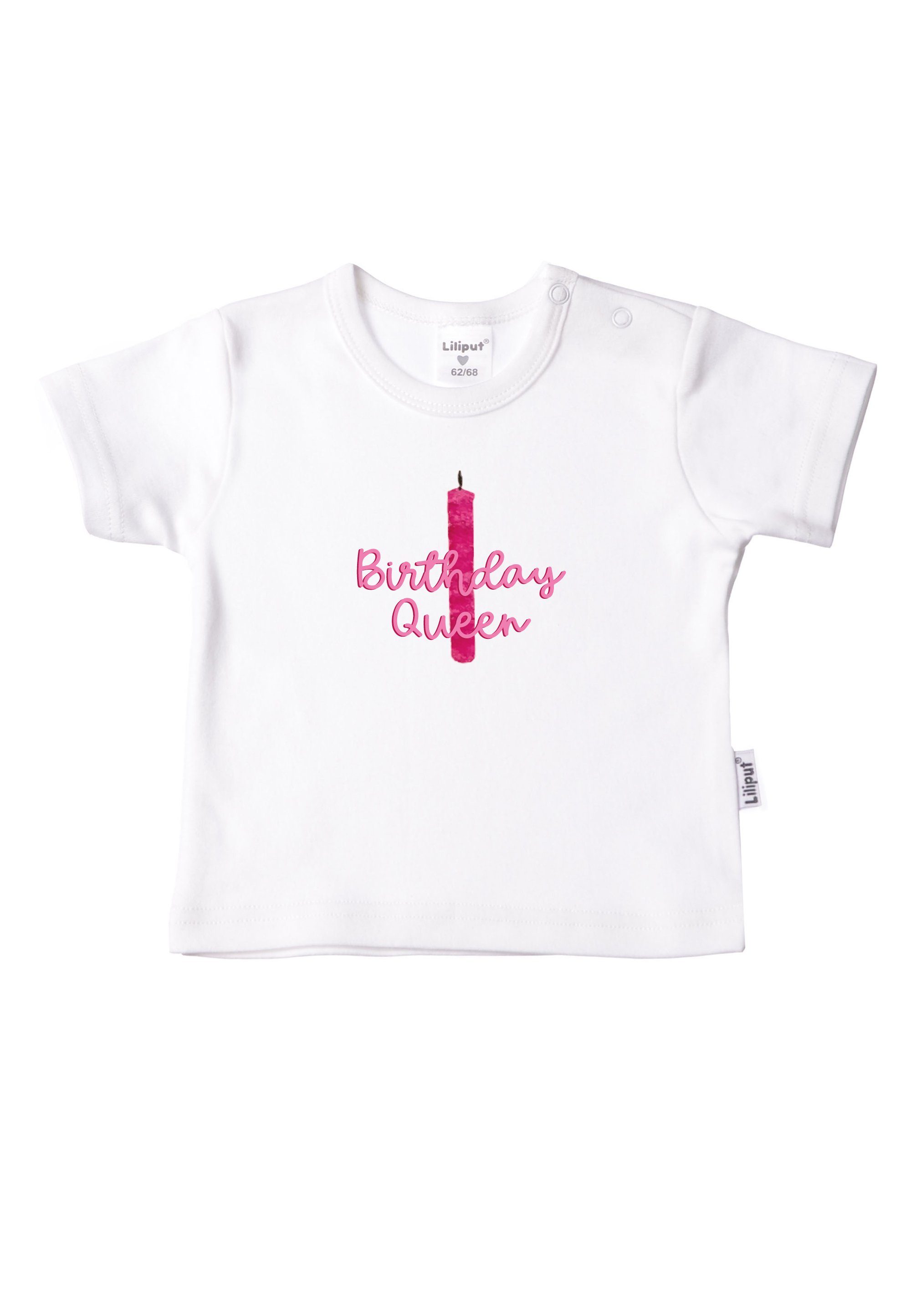 Liliput T-Shirt Birthday Queen reiner Bio-Baumwolle aus
