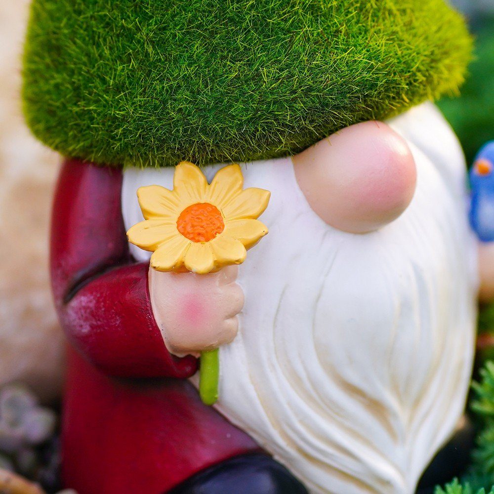 (Harzhandwerk, Gartendekoration), Weihnachtsfigur RD Gartenzwerg-Figur, Skulptur SIKAINI