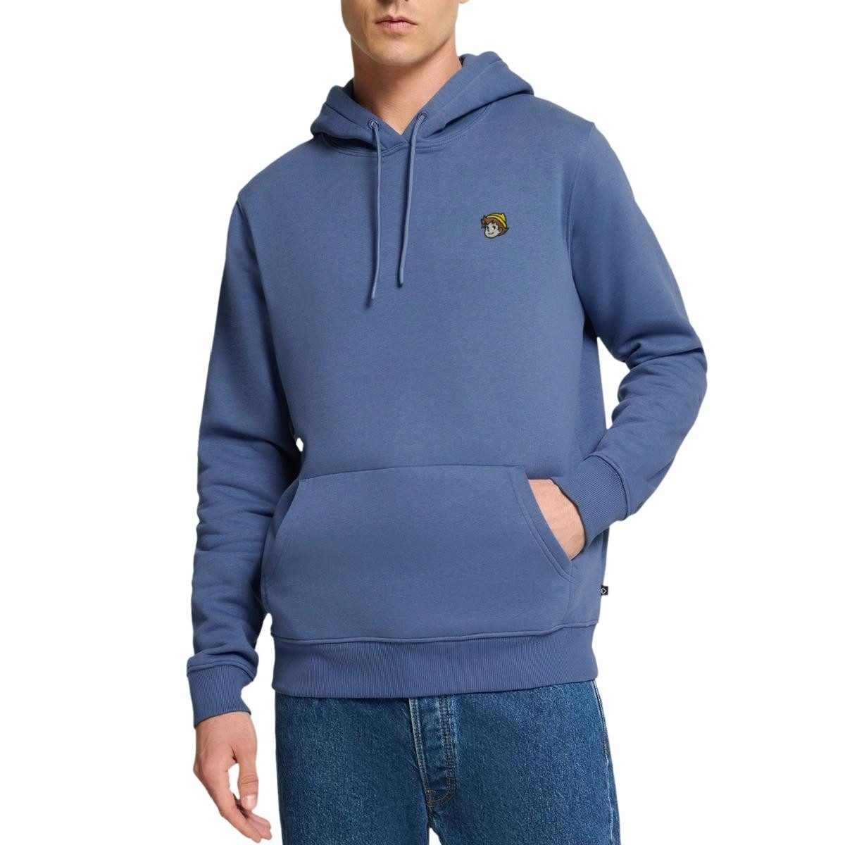 Spreadshirt Hoodie Heidi Peter Portrait Stick Herren Premium Hoodie (1-tlg)