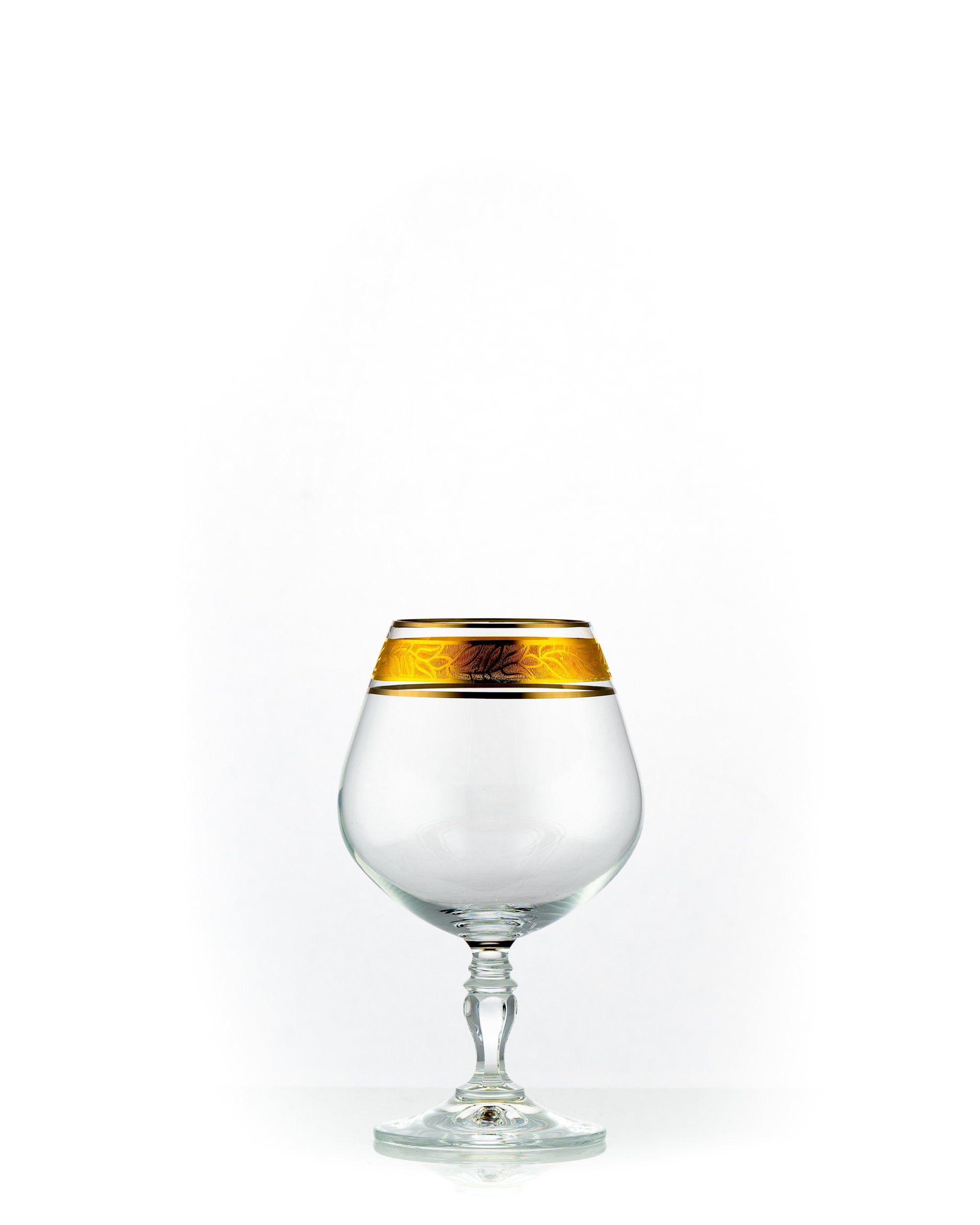 ml Victoria 380 Kristallglas, Kristallglas, Platin) Cognacglas 6er Crystalex Set, (Gold, Gravur Cognacgläser