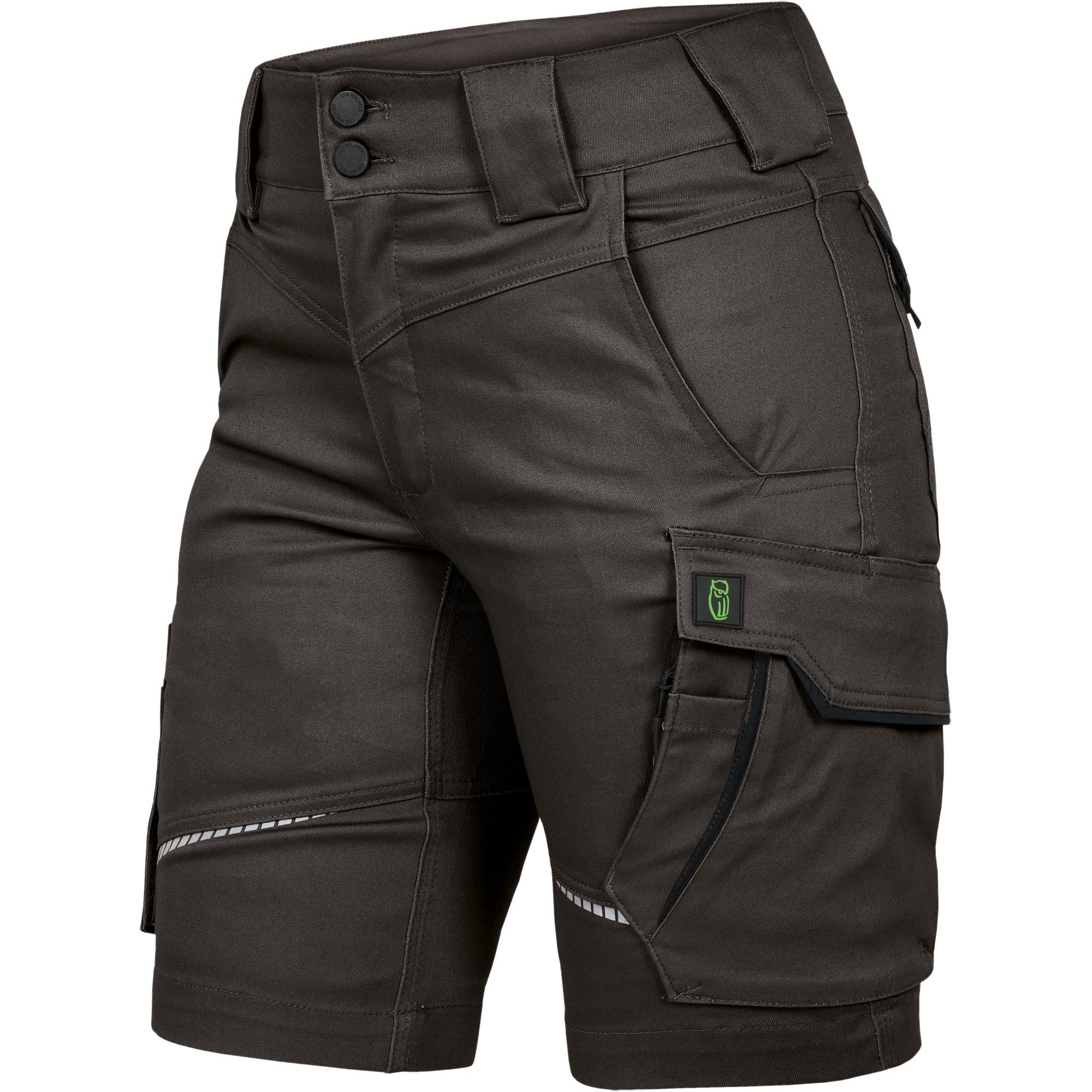 Leibwächter Arbeitsshorts Damen Flex-Line Arbeitsshort mit Reflektoren und günstig online kaufen