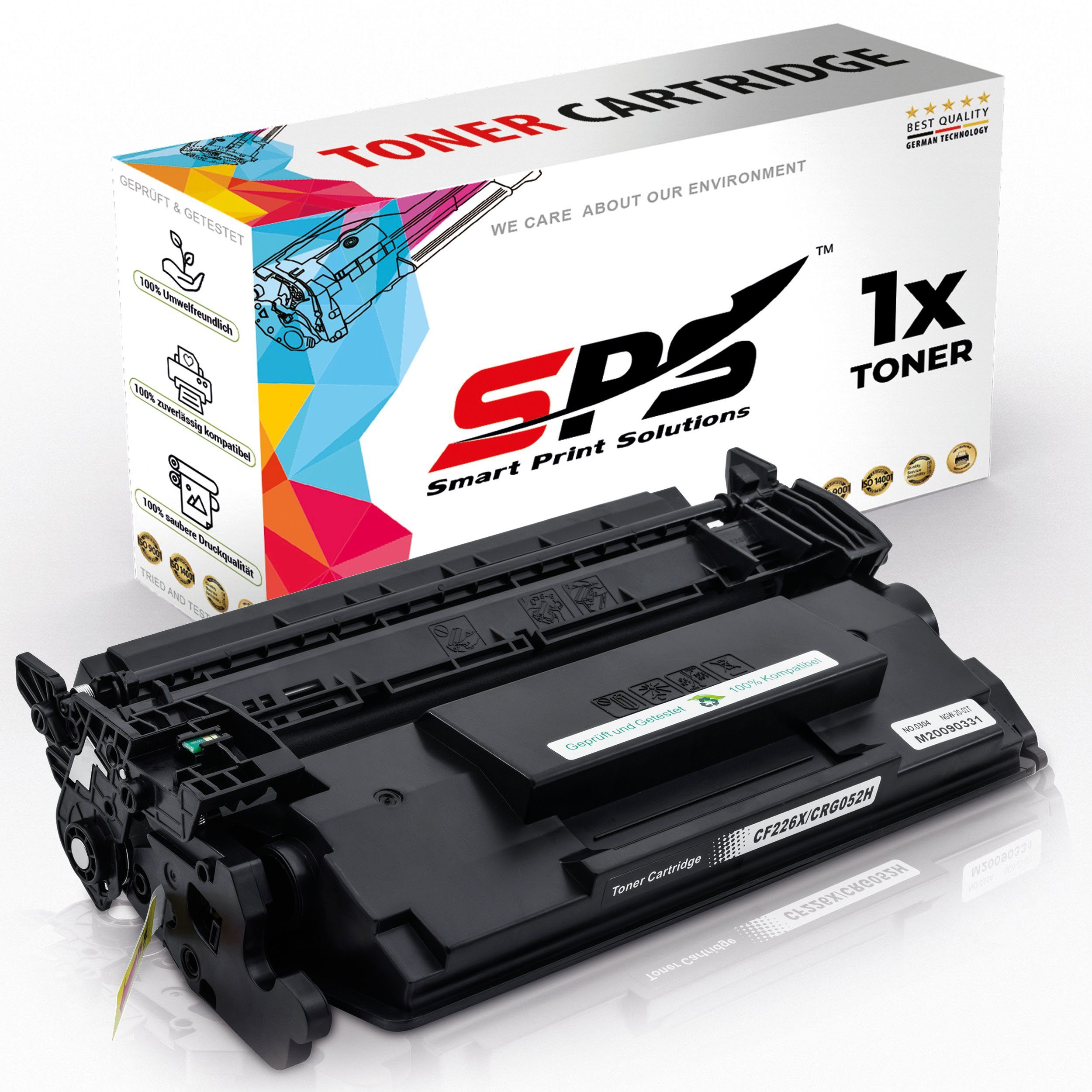 SPS Tonerkartusche CF226X Toner Schwarz – Kompatibel mit HP LaserJet Pro M426DW, (Single-Pack, 1-St), Hohe Reichweite, gestochen scharf, zertifiziert, fabrikneu