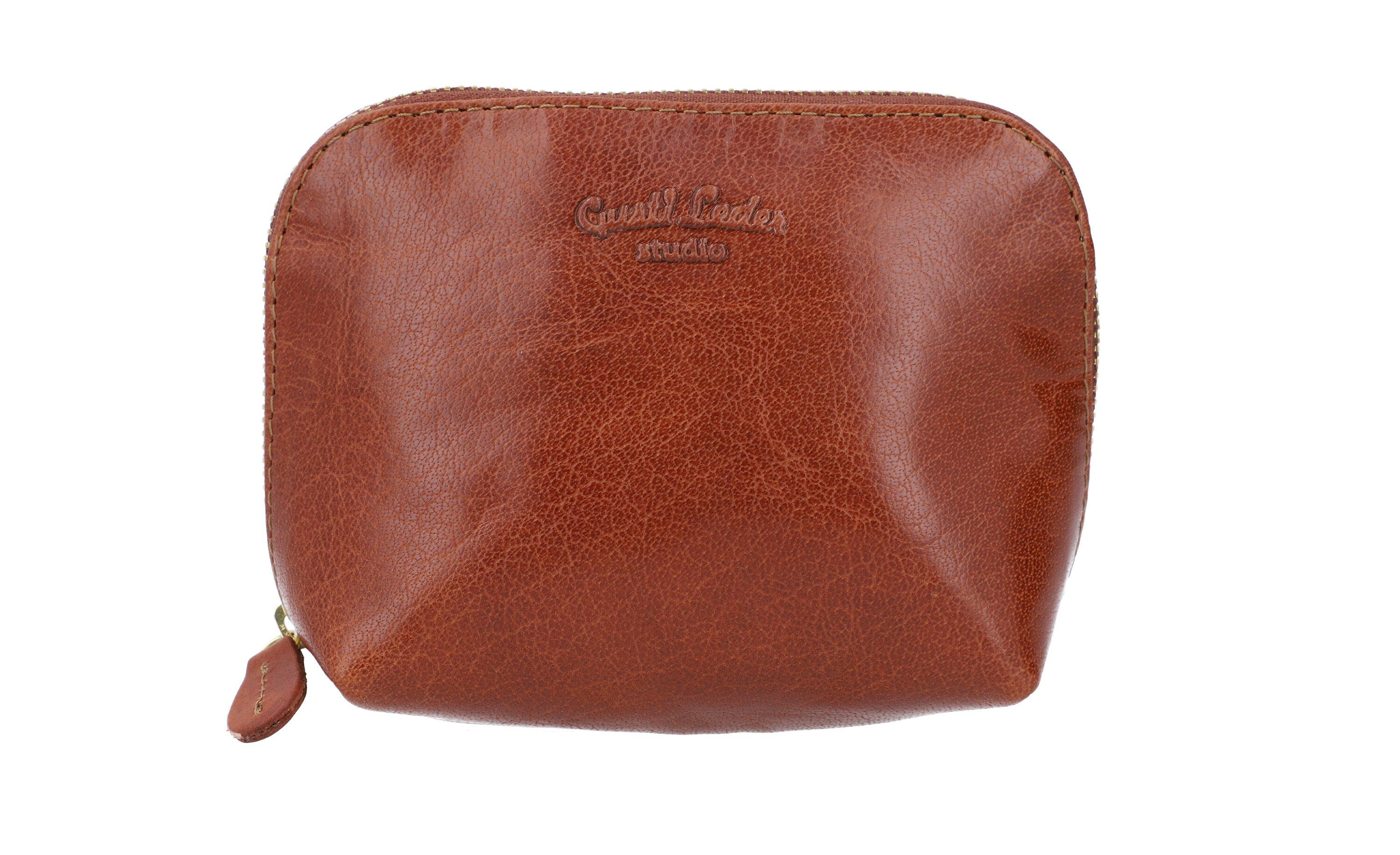 Kulturbeutel Gusti Leder Kosmetiktasche Leo