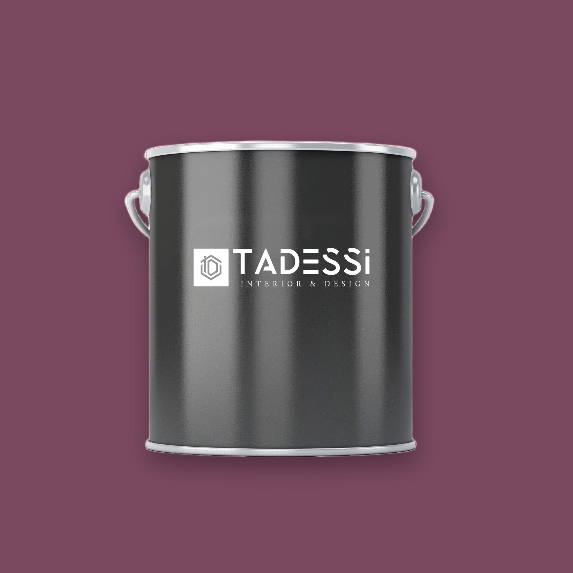 Tadessi Wandfarbe TADESSI Wall Select Wandfarbe Violett - Aubergine - Hochwertige Innenf