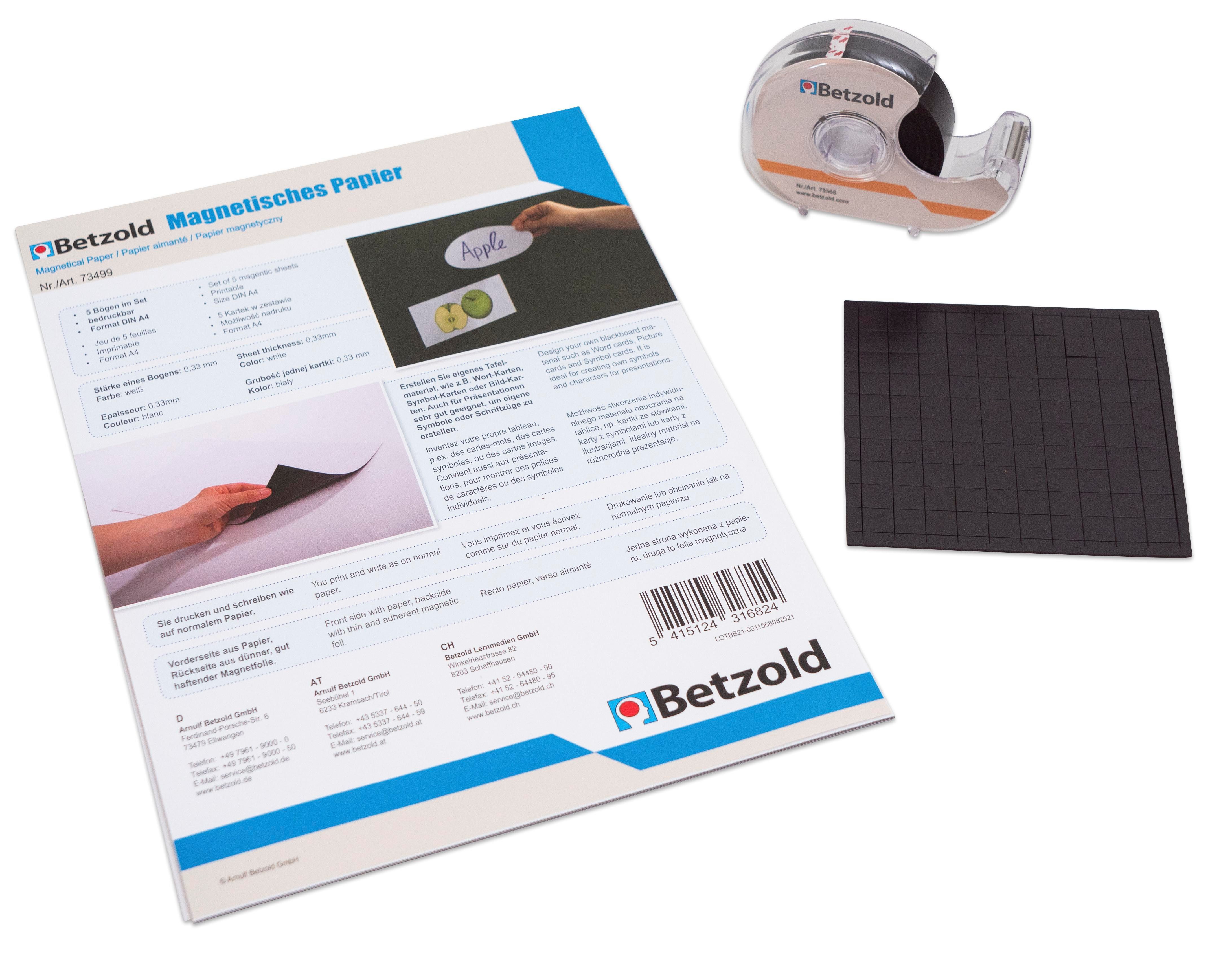 Betzold Lernspielzeug Magnetband-Set „Referendariat“