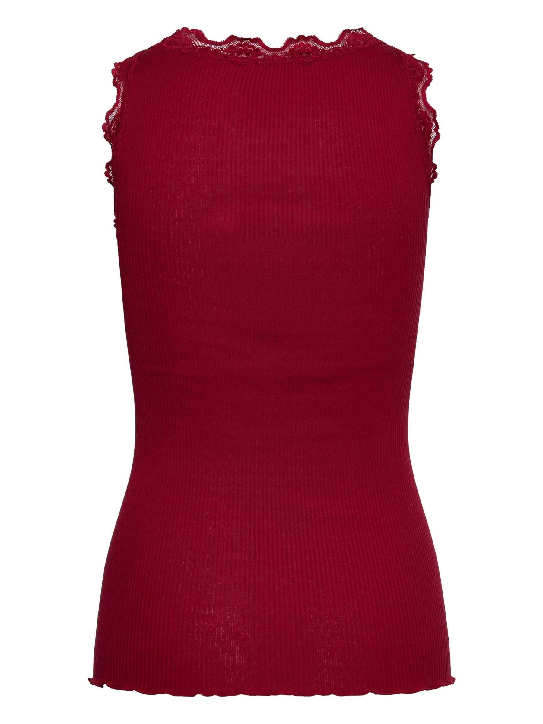 rosemunde Spitzentop Babette Silk Top mit Seide Vintage-Spitzenbesatz, mit Rundhalsausschnitt, hoher Seidenanteil – Bild 3 von 4