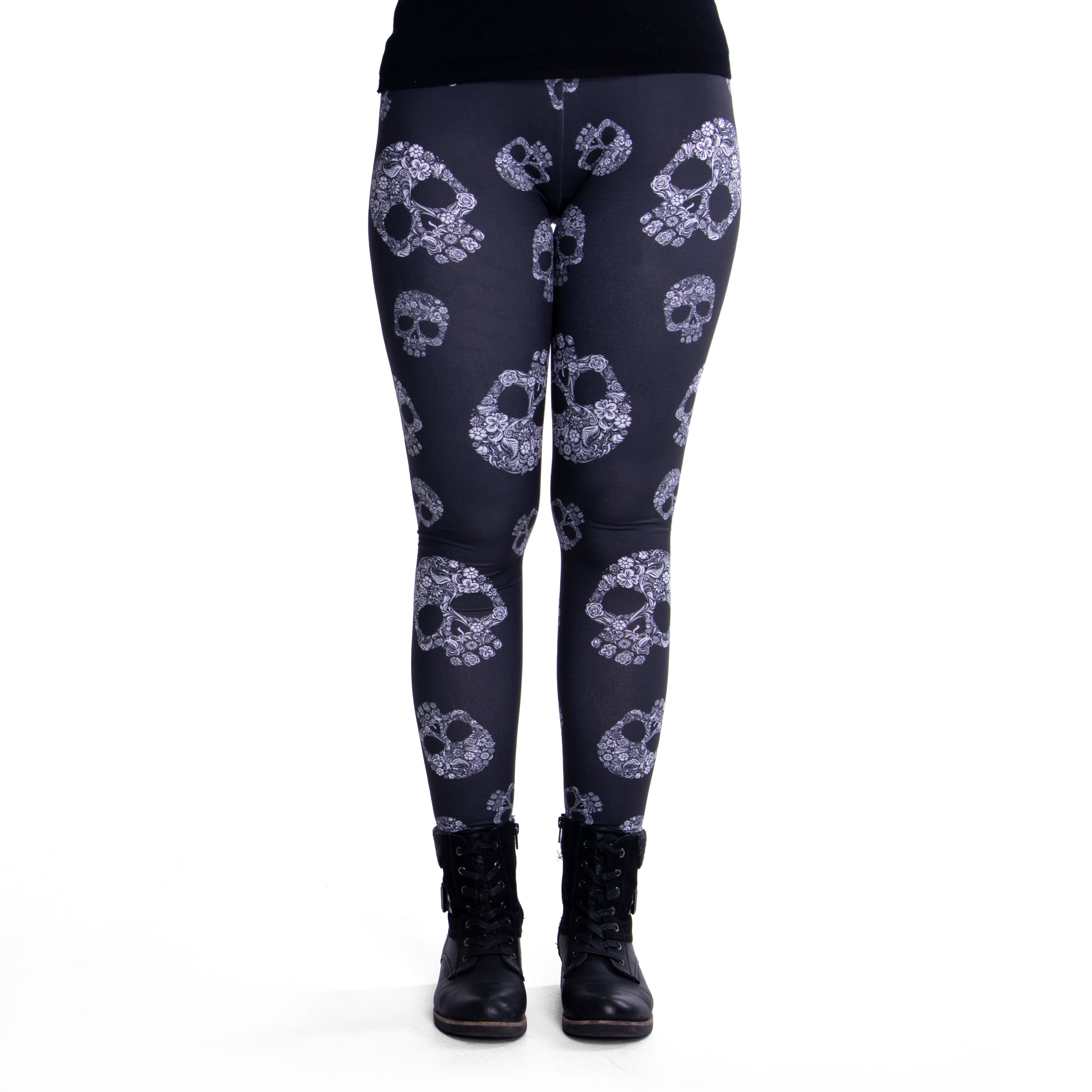 cosey Leggings Halloween-Line Damen Leggings XS-S günstig online kaufen