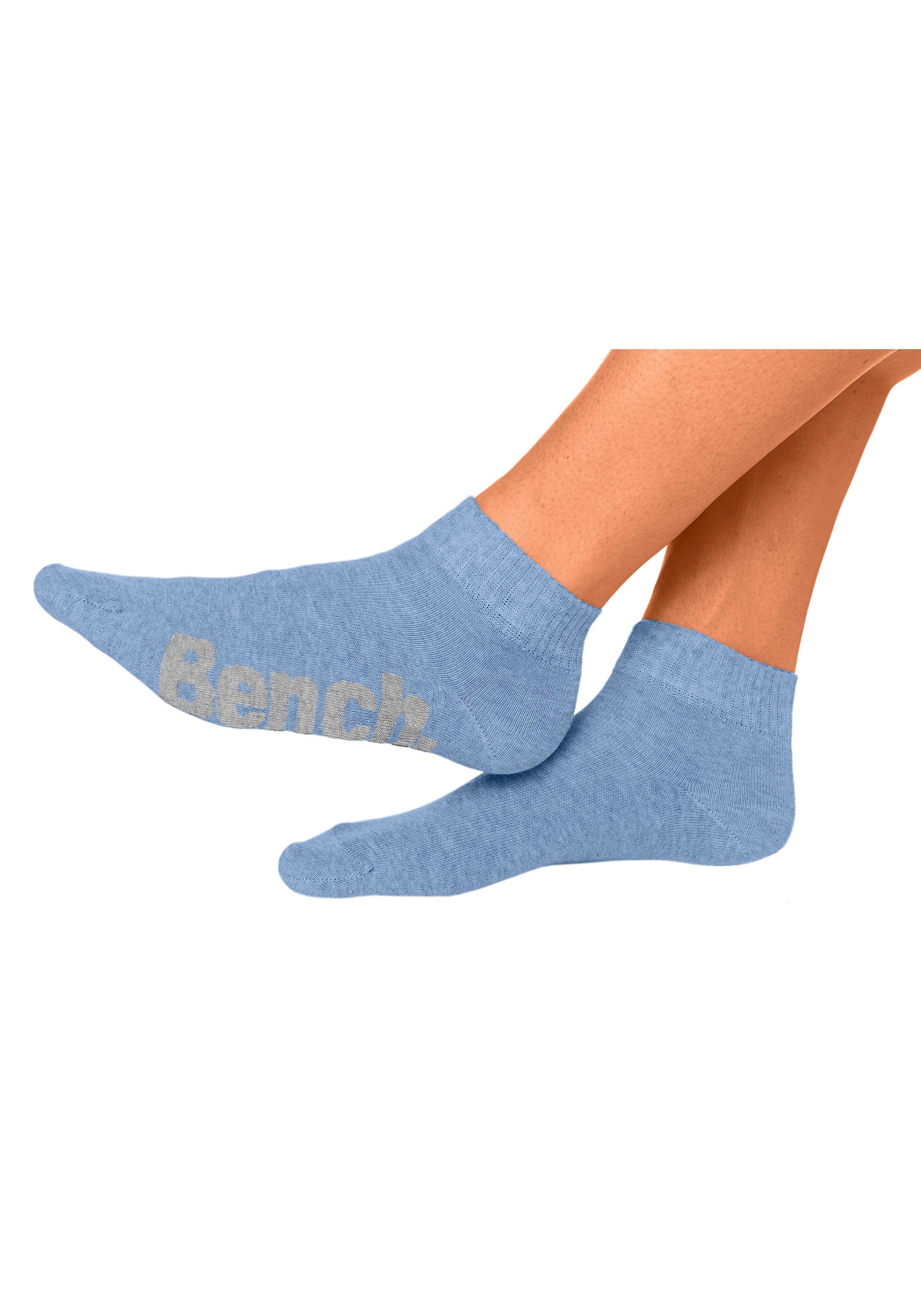 Bench. Kurzsocken Damen Herren Socken Kurzschaft mit Komfortbund (Packung, 3-Paar, Quarter Socken Gr. 35-38 bis 43-46) mit bequemen Rippbündchen – Bild 3 von 5