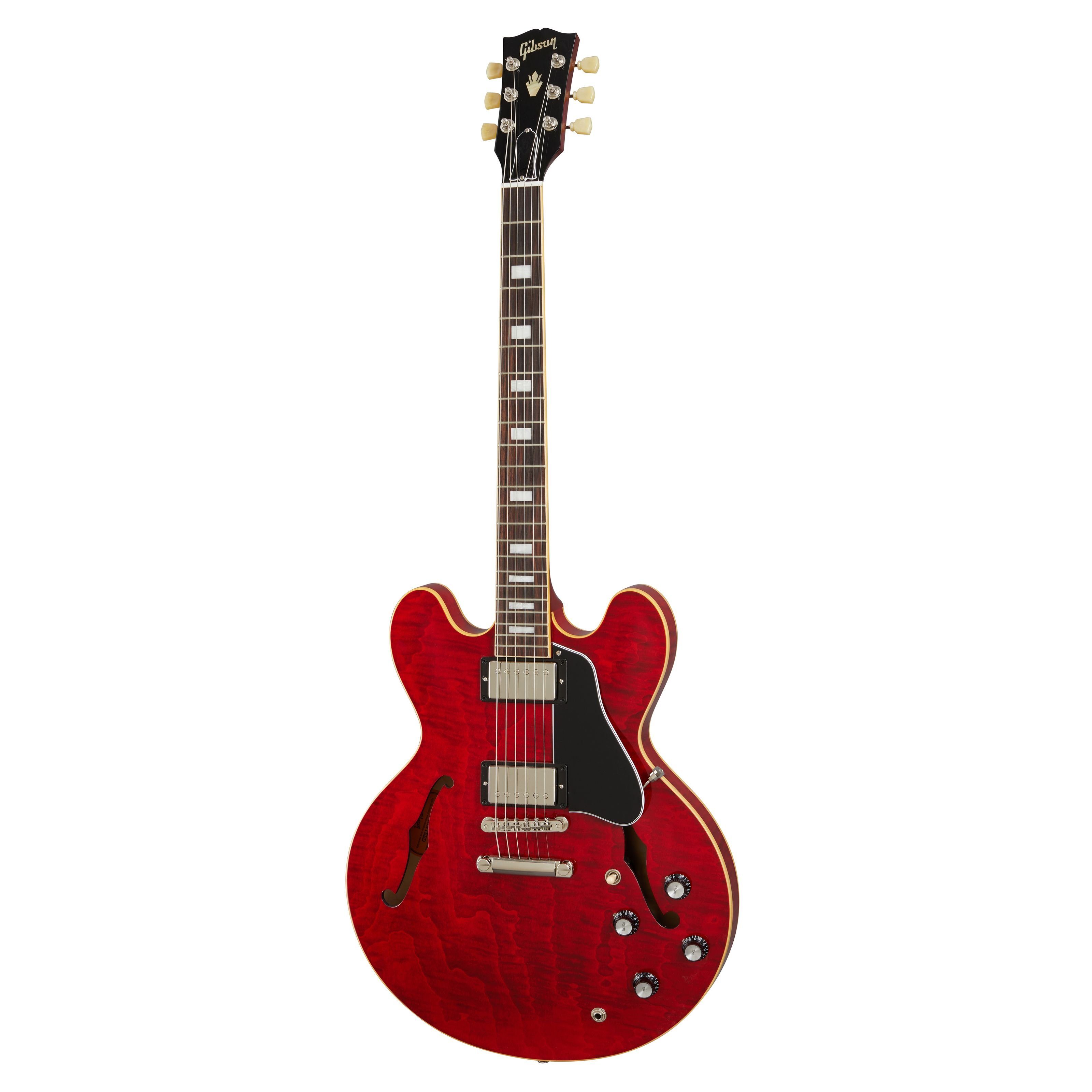Gibson Spielzeug-Musikinstrument, ES-335 Figured Sixties Cherry - Halbakustik Gitarre | Musikspielzeug