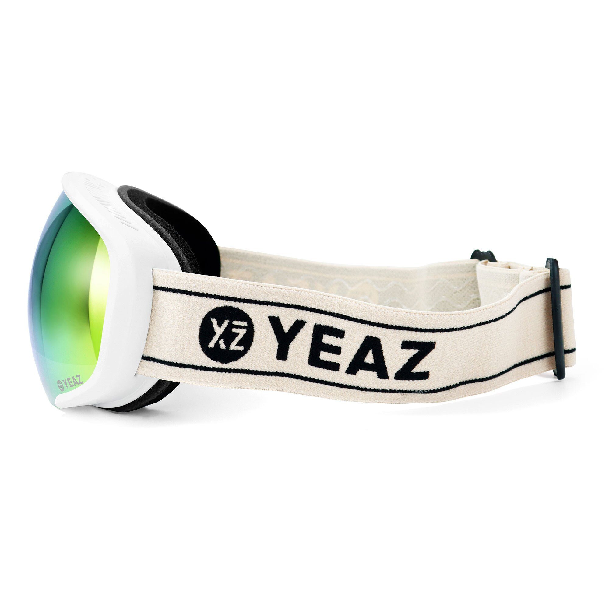 BLACK Jugendliche und und Snowboardbrille ski- YEAZ für RUN und Skibrille snowboard-brille, Erwachsene Premium-Ski-