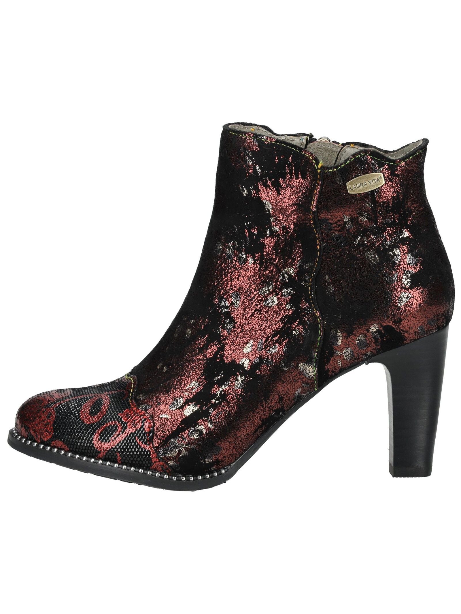 LAURA VITA LAURA VITA Stiefelette Leder High-Heel-Stiefelette günstig online kaufen