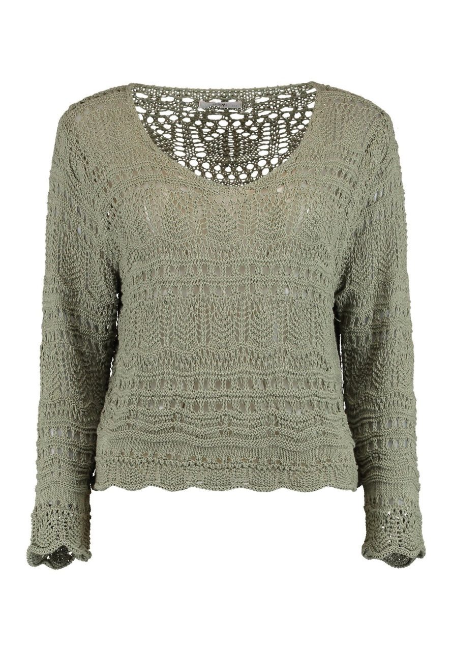 HaILY’S Ajourpullover Gi44ni (1-tlg) günstig online kaufen