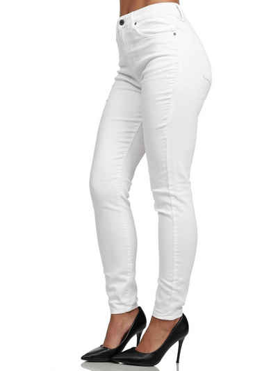 Tazzio High-waist-Jeans F107 Damen Skinny Fit Jeanshose