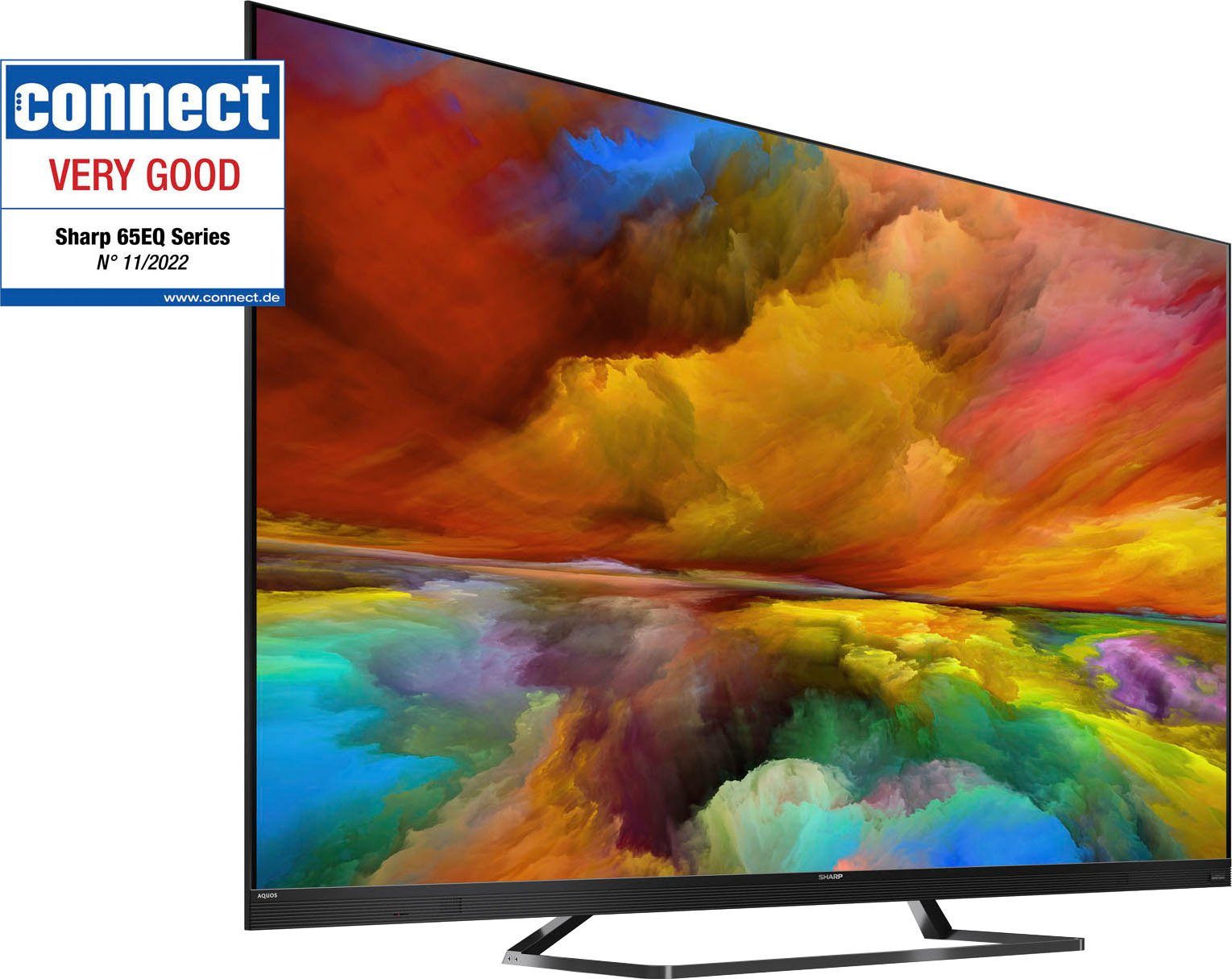 Sharp 4T-C50EQx LED-Fernseher (126 4K Ultra TV, Zoll, Smart-TV) HD, cm/50 Android