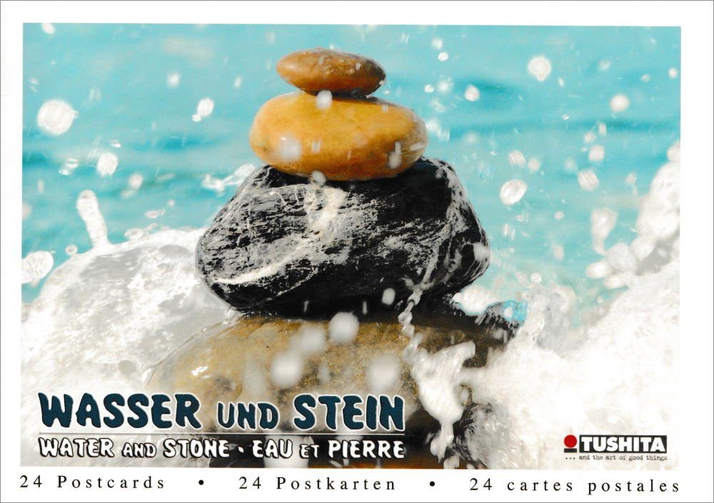Motiven Stein" 24 mit nbuch Postkarte "Wasser und