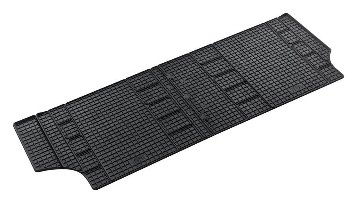 AZUGA Auto-Fußmatten Gummi-Fußmatten passend für VW T5/T6 Multivan 3. Reihe (2-teilig), für VW T5,T6/T6.1 Multivan