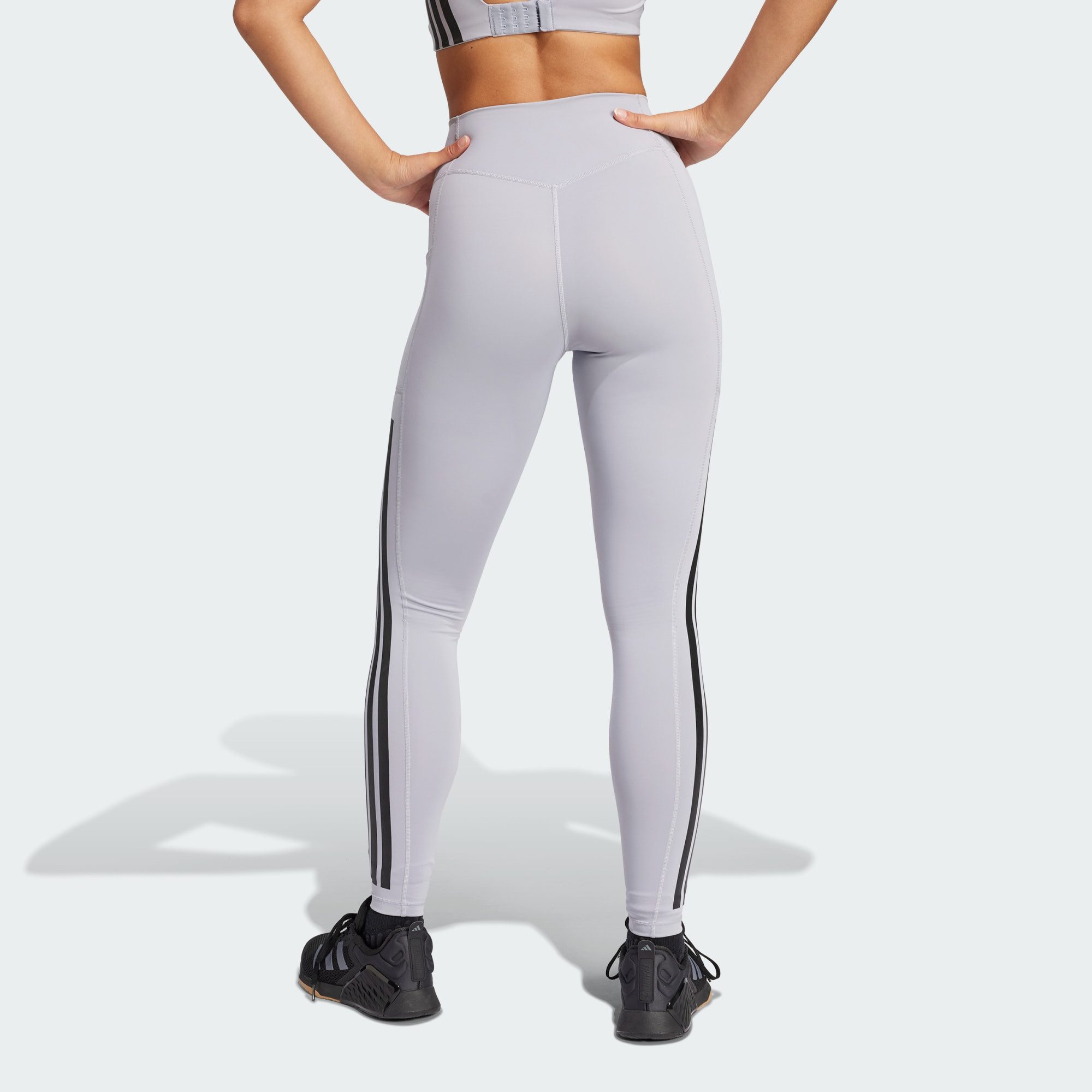 adidas Performance Funktionstights OPTIME 3-STREIFEN FULL günstig online kaufen