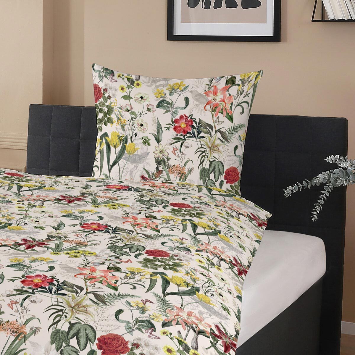 TRAUMSCHLAF Bettwäsche Aunt Luzi, Mako Satin, 2 teilig günstig online kaufen