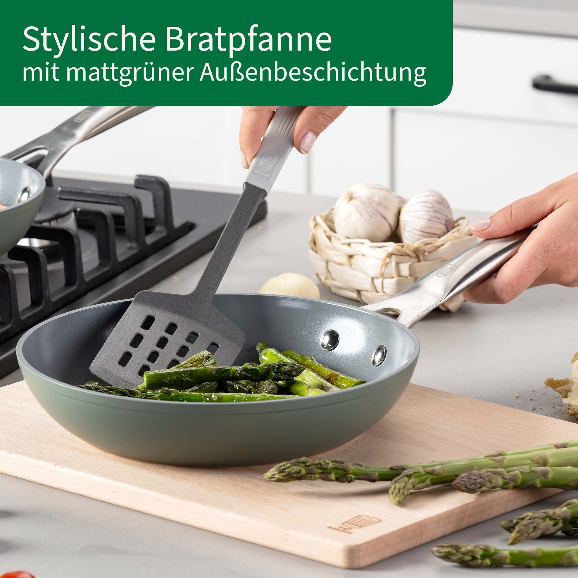 Chefkoch trifft Fackelmann Bratpfanne Keramikbratpfanne, Antihaft-Pfanne, Öko-Pfanne – Bild 5 von 5