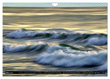 CALVENDO Wandkalender Sylt ist Meer (Wandkalender 2025 DIN A4 quer), CALVENDO Monatskalender