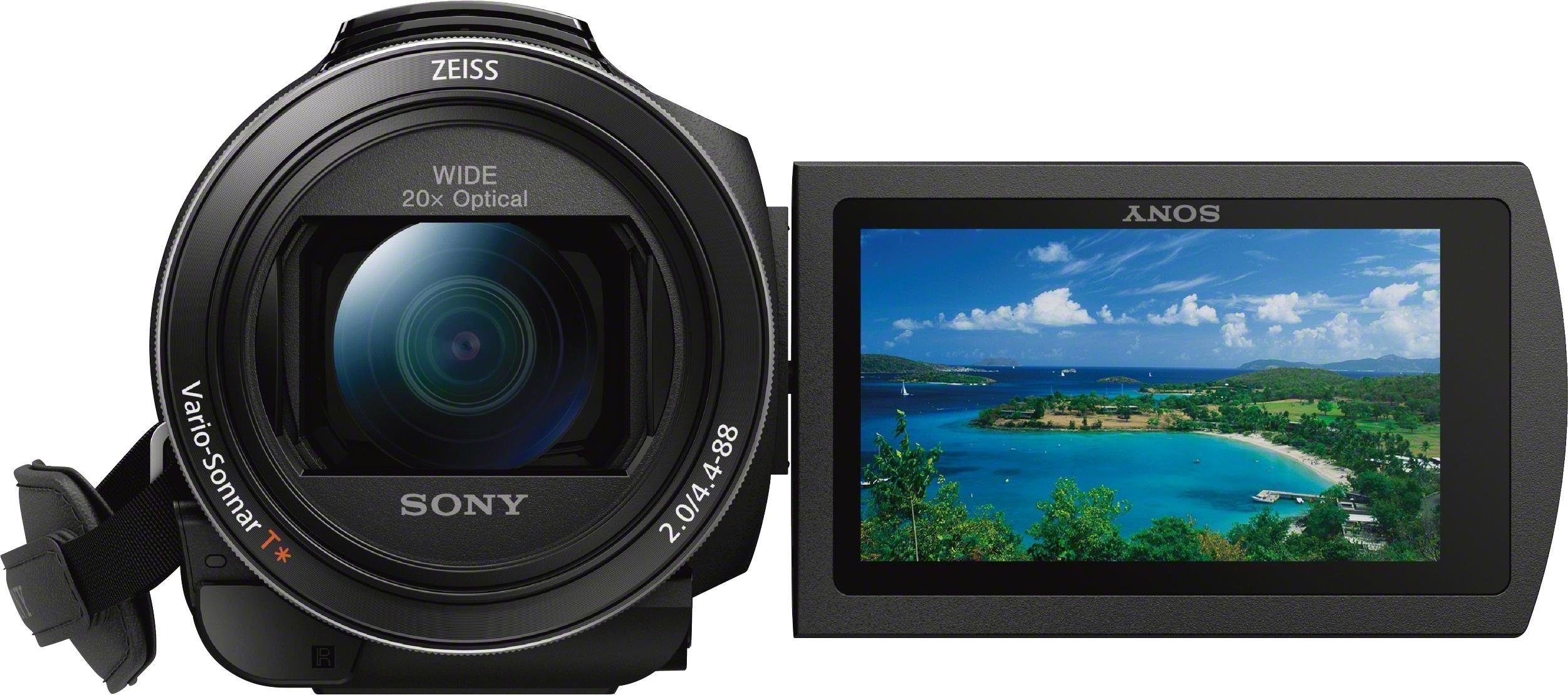 Sony FDRAX53.CEN Camcorder (4K Ultra HD, NFC, WLAN (Wi-Fi), 20x opt. Zoom)