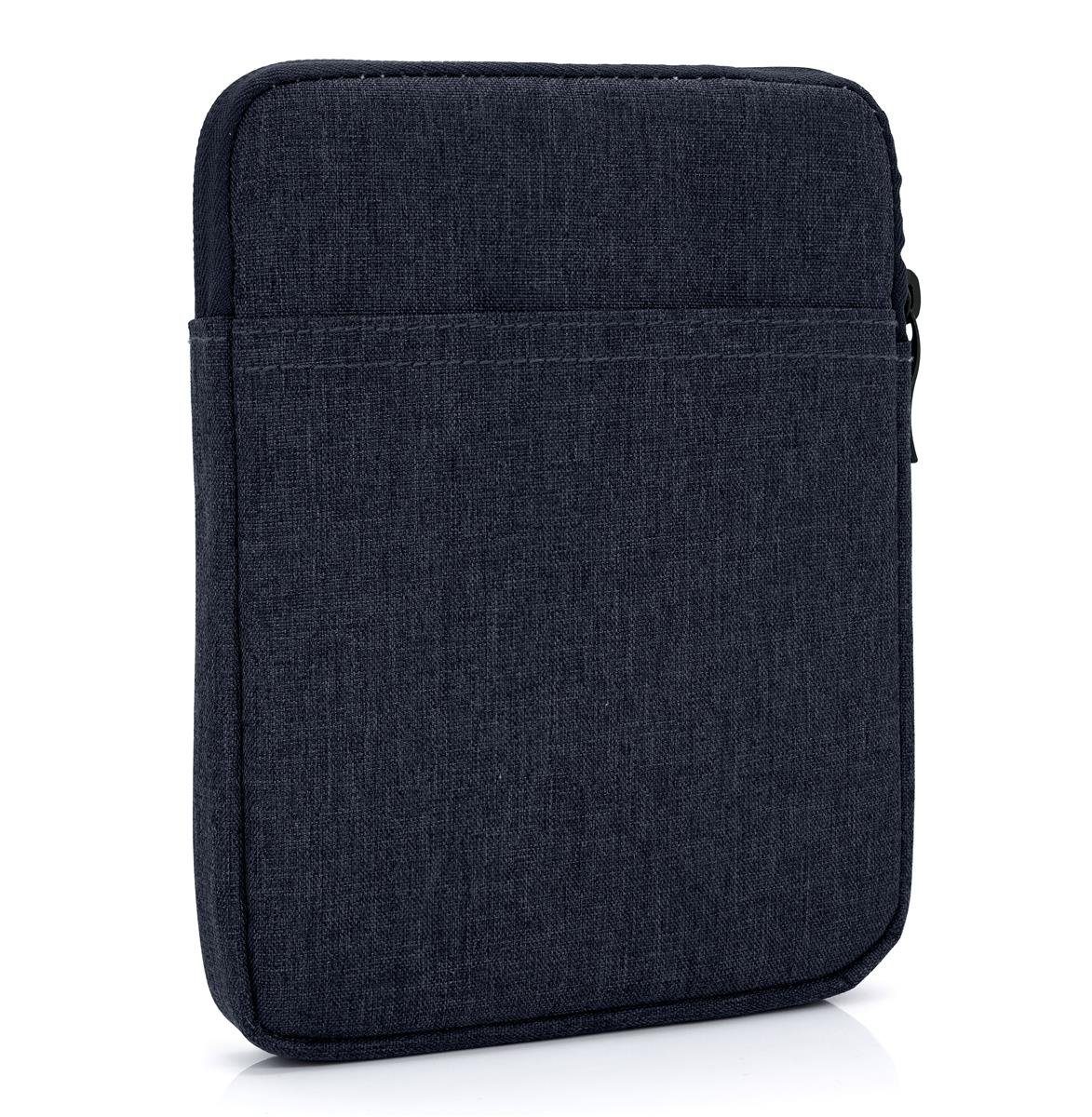 MyGadget Tablet-Hülle 10, 5 Zoll Nylon Sleeve Hülle, Schutzhülle Tasche 11"  für Tablet z.B. Apple iPad (Air, Pro), Huawei MediaPad M5 / T5, Samsung  Galaxy Tab S7 A7 - Dunkelblau